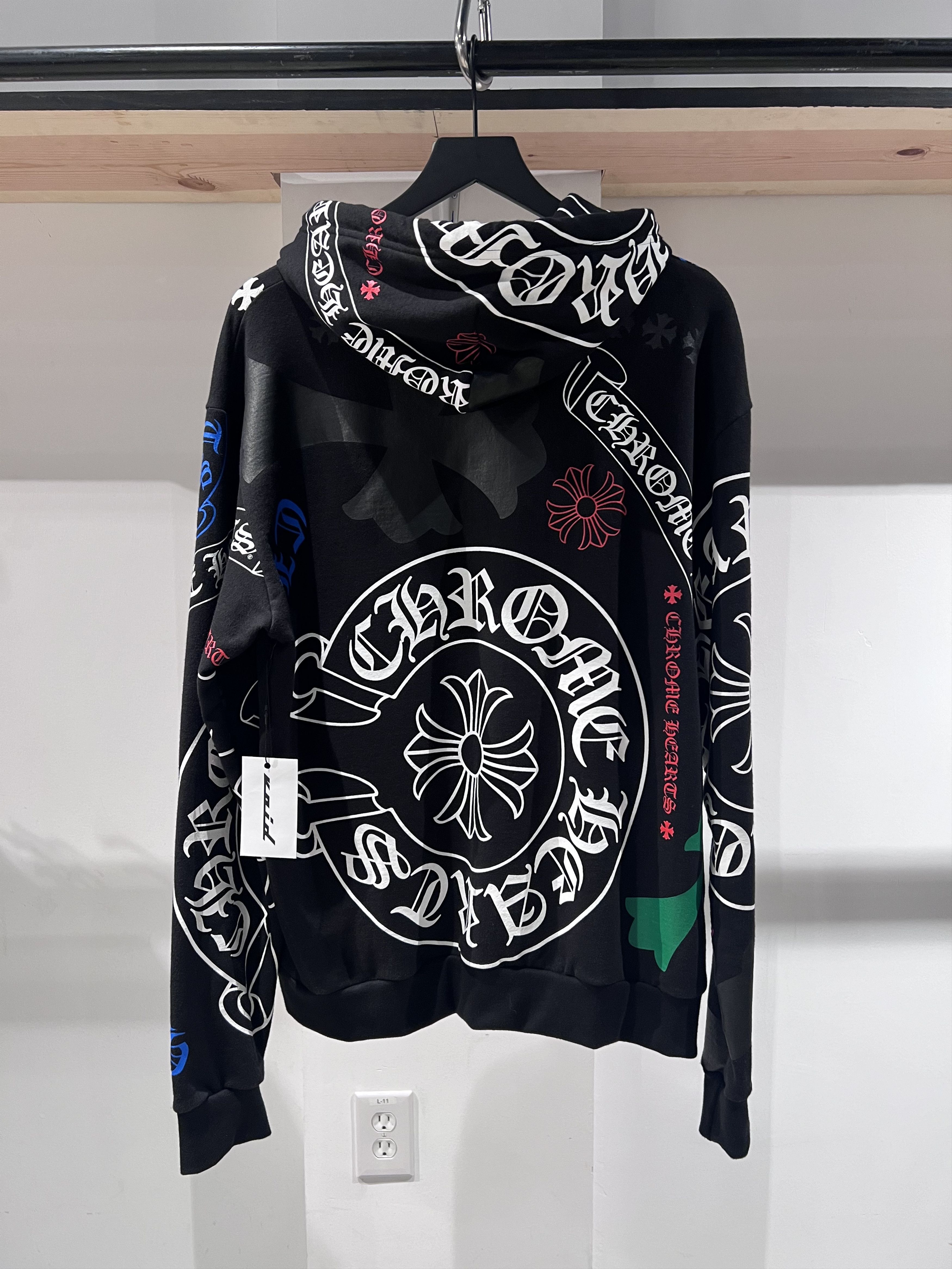 Chrome Hearts Chrome Hearts Stencil Hoodie Size US M / EU 48-50 / 2 - 2 Thumbnail