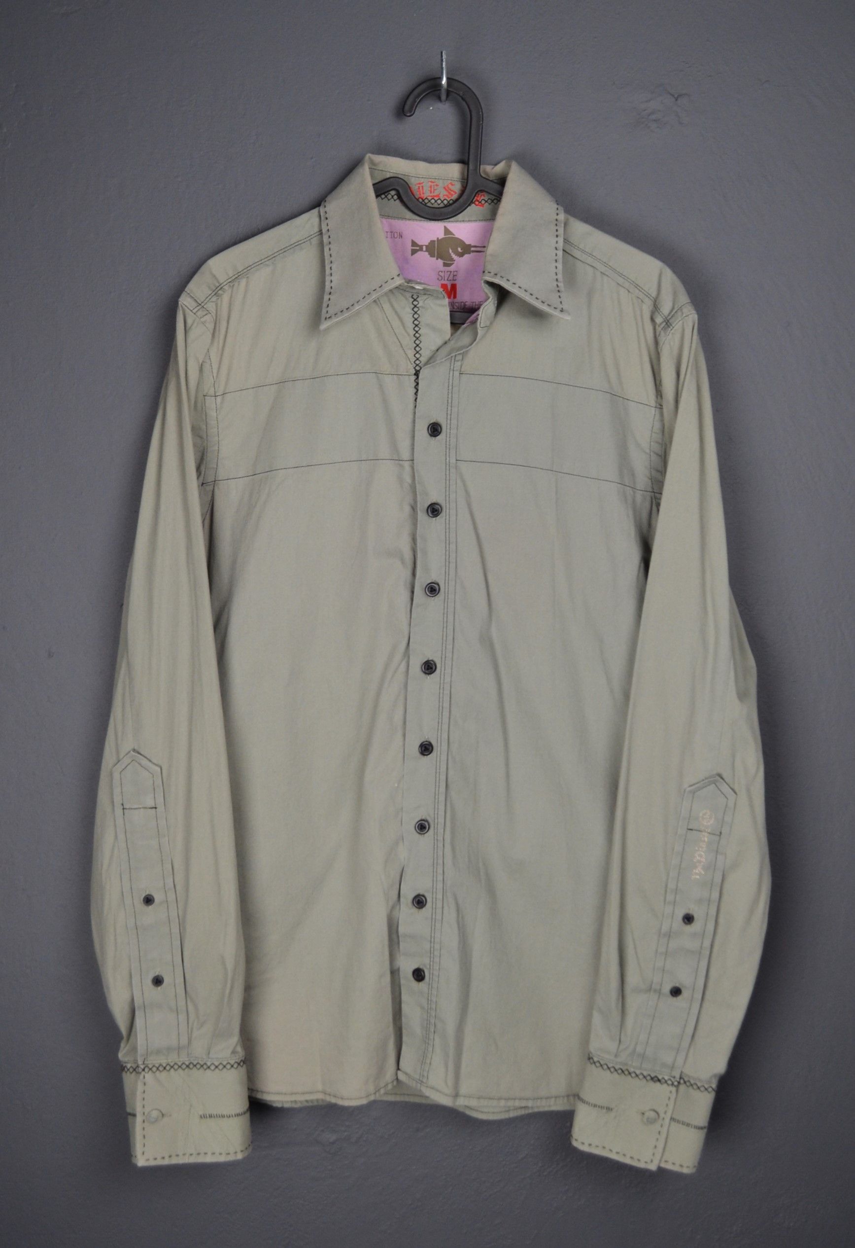 Diesel Diesel Vintage Shirt M Slim Size US M / EU 48-50 / 2 - 2 Thumbnail
