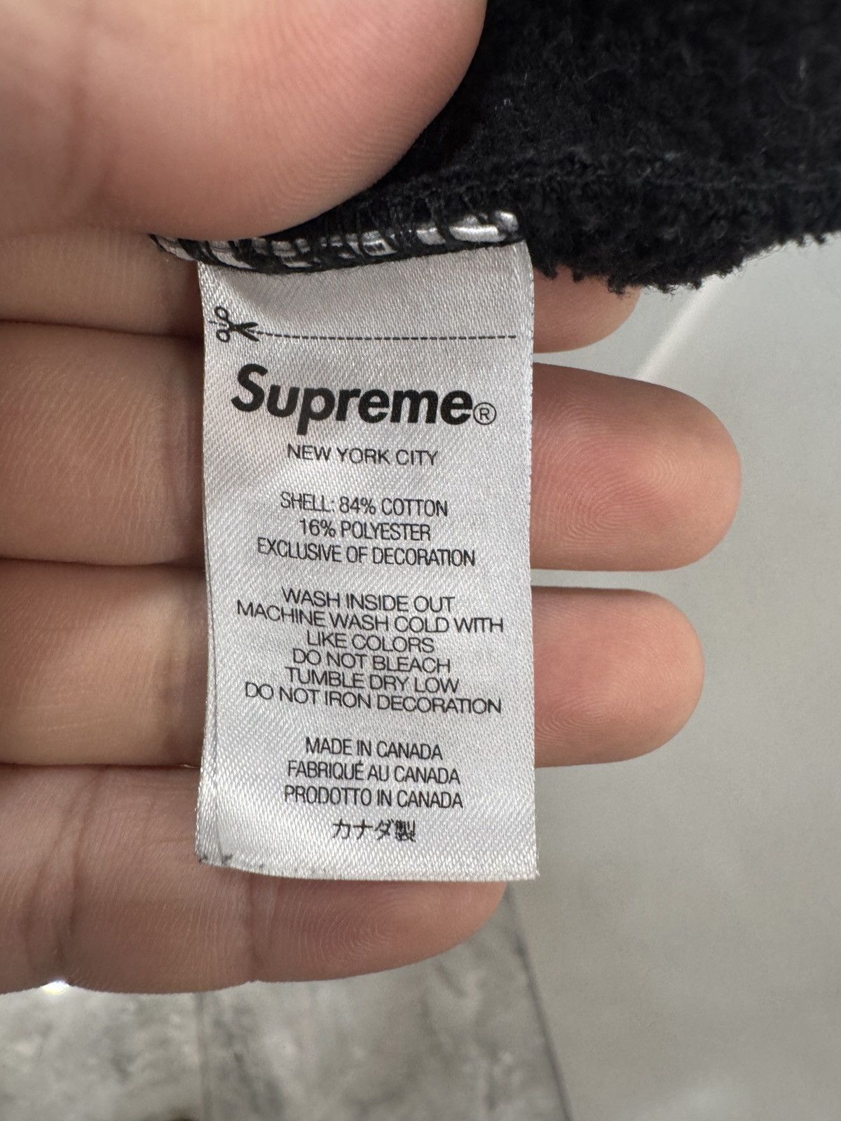 Supreme Supreme Black SS Hoodie Size US M / EU 48-50 / 2 - 7 Thumbnail