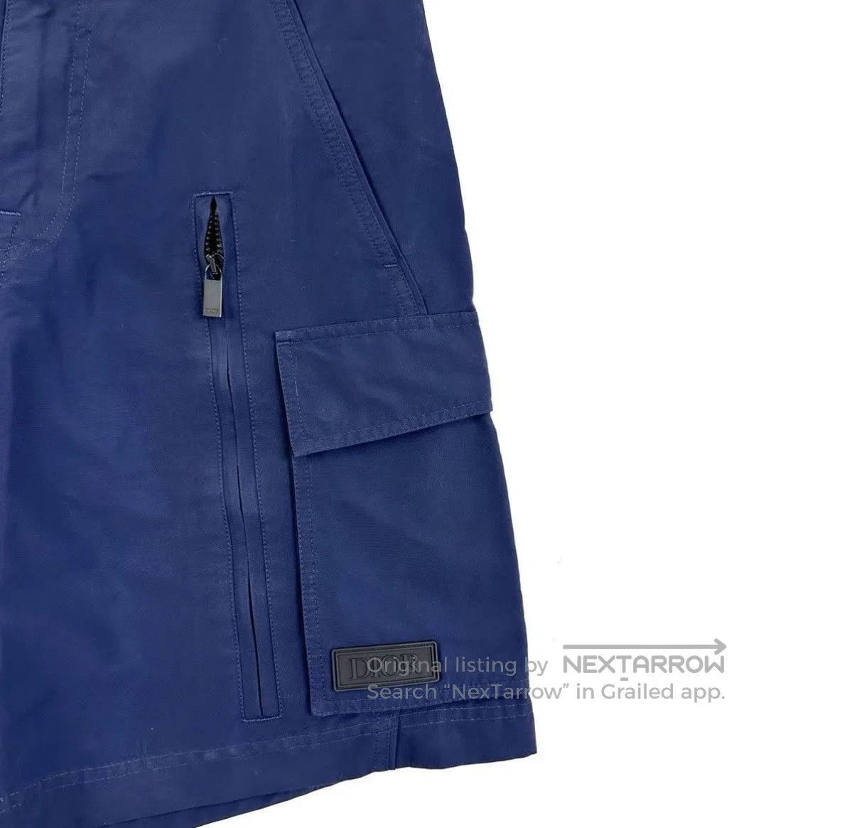 Dior Blue Cargo Shorts with Multiple Pockets Size 32. Size US 32 / EU 48 - 5 Thumbnail