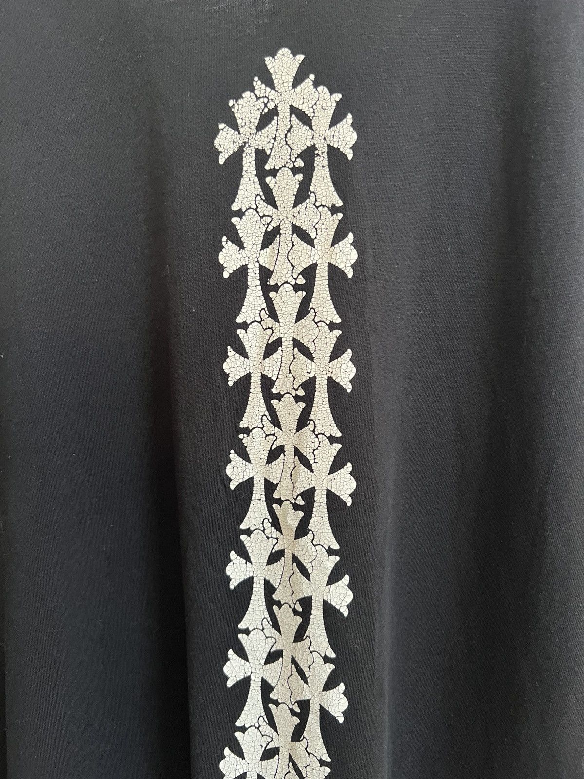 Chrome Hearts STEAL! 2010s Chrome Hearts Spine Triple Cross Tee (XL) Size US XL / EU 56 / 4 - 3 Thumbnail