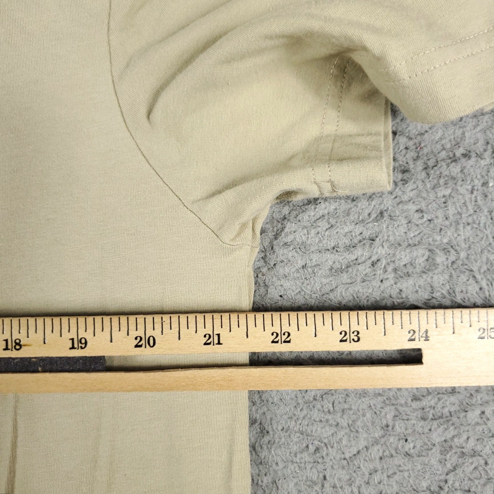 Tommy Hilfiger TOMMY HILFIGER Casual T-Shirt Mens XL Beige Short Sleeve Classic American Size US XL / EU 56 / 4 - 6 Thumbnail