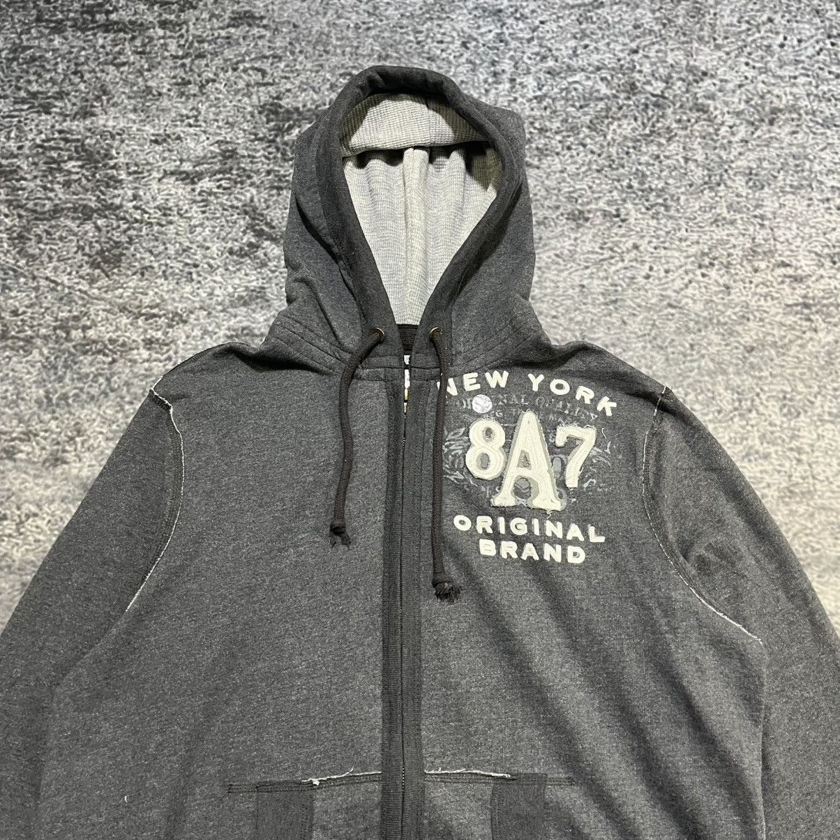 Aeropostale Vintage Y2K/2000s Aeropostale Skater Grunge Zip Up Hoodie XL Size US XL / EU 56 / 4 - 3 Thumbnail