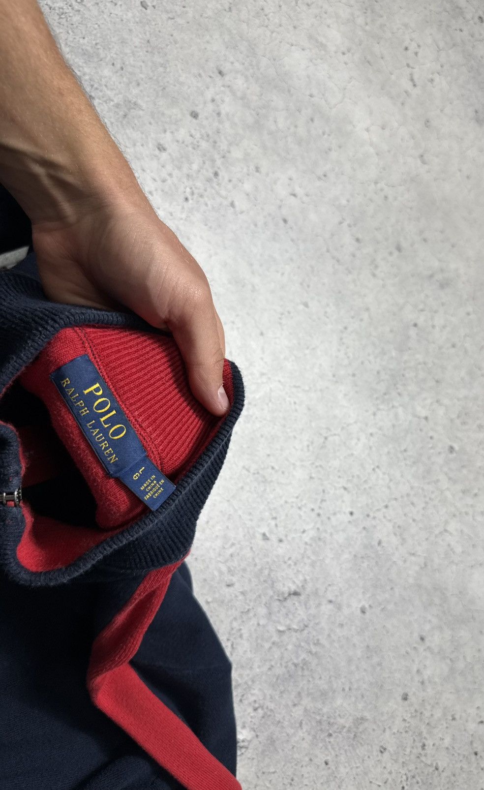 Polo Ralph Lauren Polo Ralph Lauren Sport 1/4 Zip Sweater Big Logo PRL Size US L / EU 52-54 / 3 - 7 Thumbnail