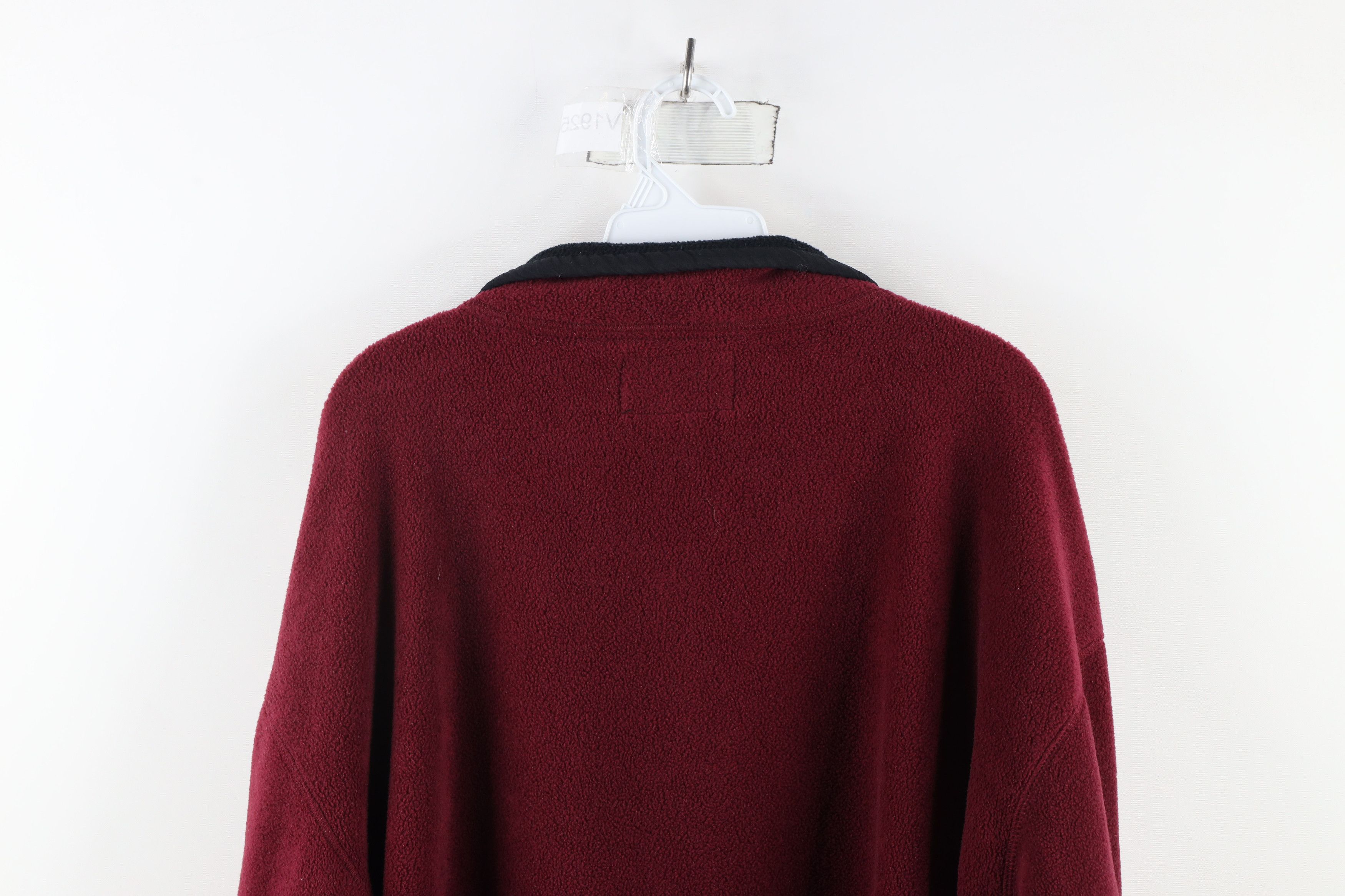 Vintage Vintage 90s Streetwear Snap Button Fleece Pullover Sweater Size US XL / EU 56 / 4 - 9 Thumbnail