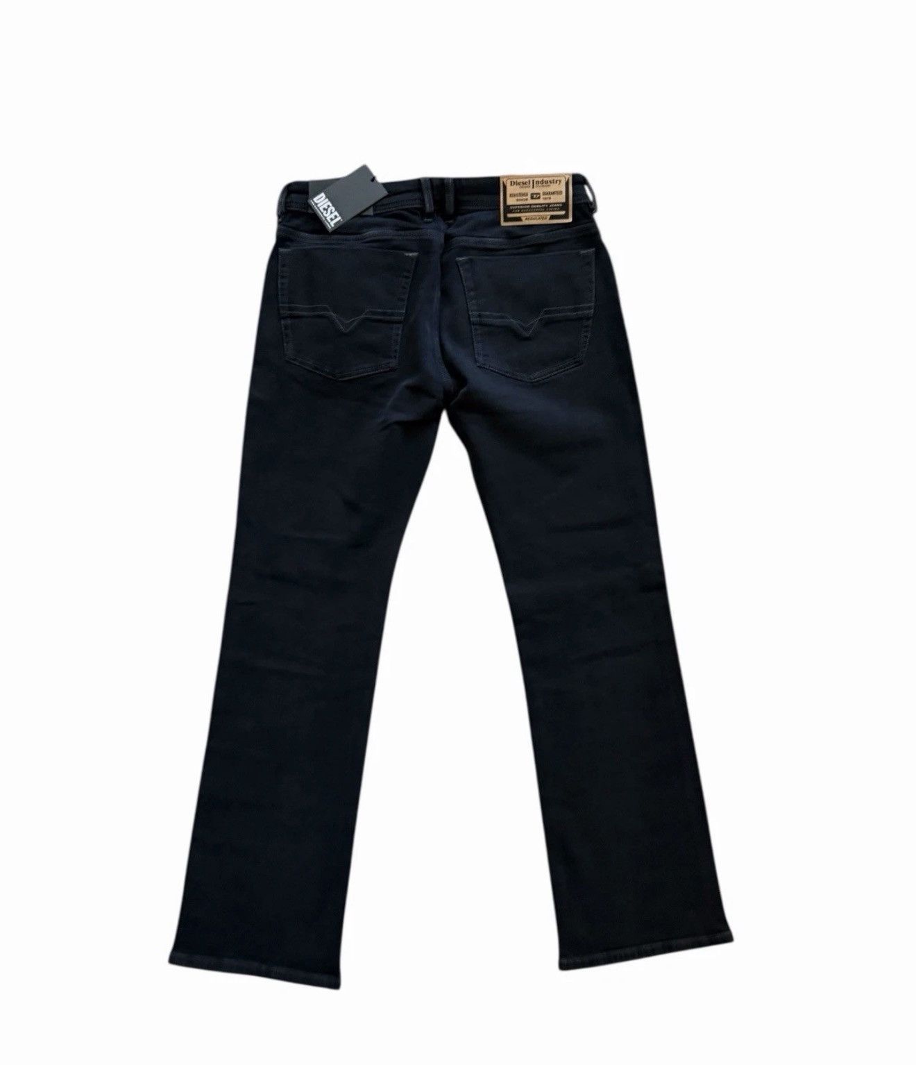 Diesel Diesel Mens Zatiny Bootcut Jeans RE064 Black Size 32/32 Size US 32 / EU 48 - 4 Thumbnail