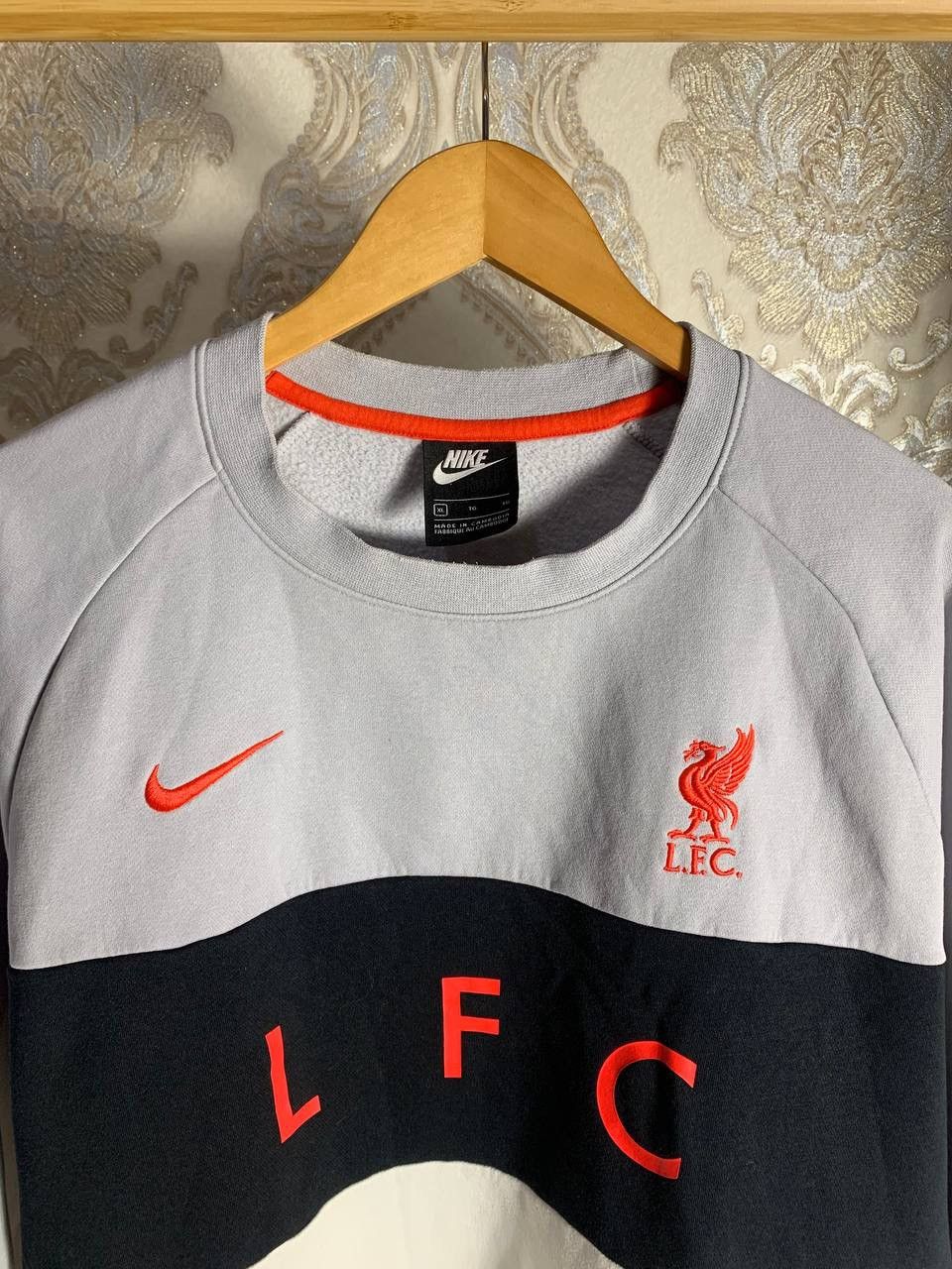 Nike × Vintage VERY RARE NIKE FC LIVERPOOL ENGLAND SWEATSHIRT BLOKECORE Y2K Size US XL / EU 56 / 4 - 2 Thumbnail