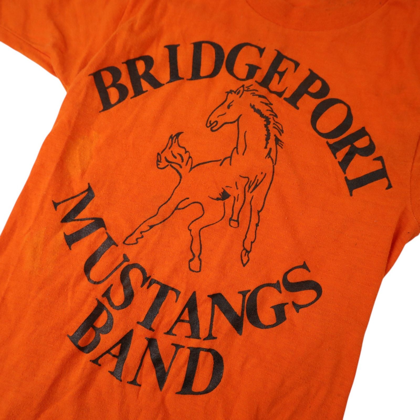 Vintage True Vintage Bridgeport Mustangs Band Graphic T Shirt Size US S / EU 44-46 / 1 - 7 Thumbnail