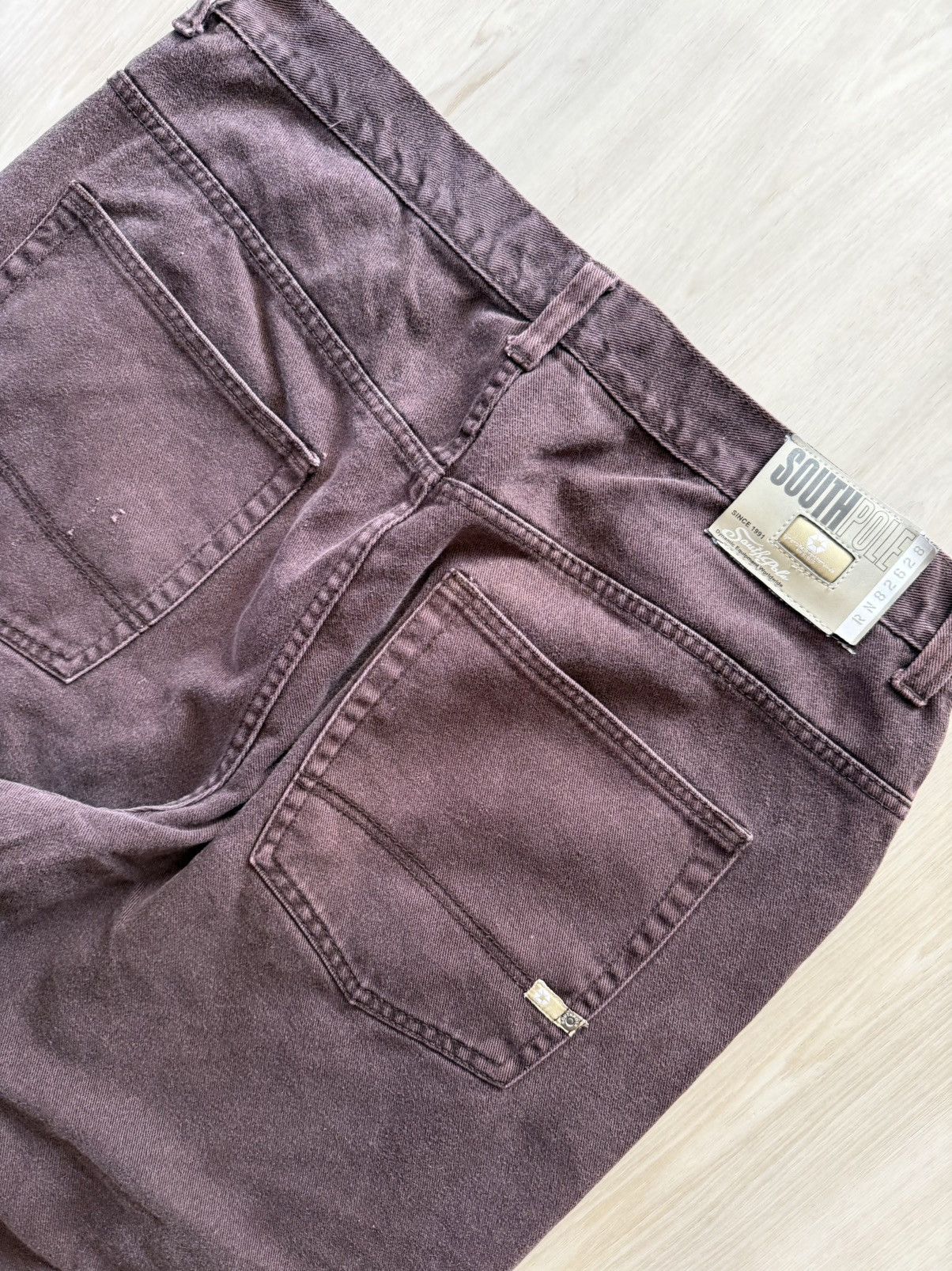 Southpole Vintage Southpole Denim RN82628 Skater Baggy Sz 42 *40 Size US 40 / EU 56 - 6 Thumbnail