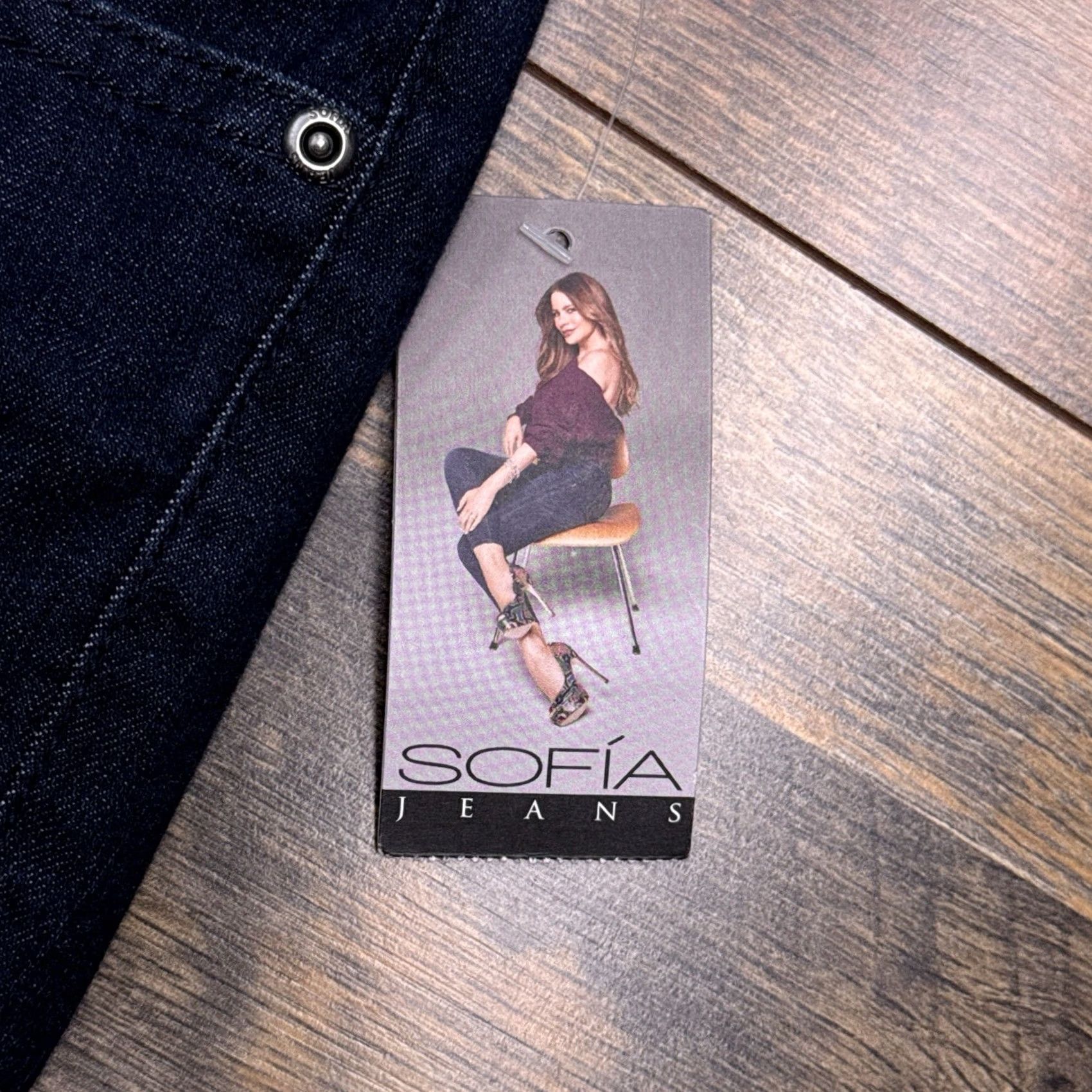 Vintage Sofia Jeans High Rise Flare Stretch New 10 Womens Size 32" / US 10 / IT 46 - 7 Thumbnail