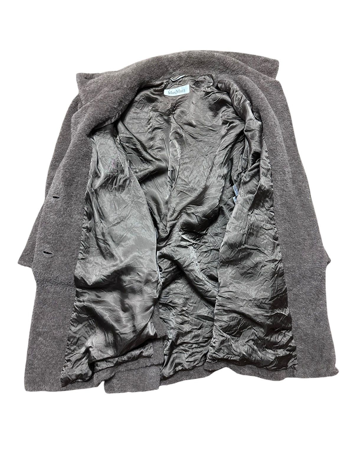 Max Mara RARE ‼️ Max Mara Teddy Bear Icon Coat Alpaca & Wool Size M / US 6-8 / IT 42-44 - 7 Thumbnail