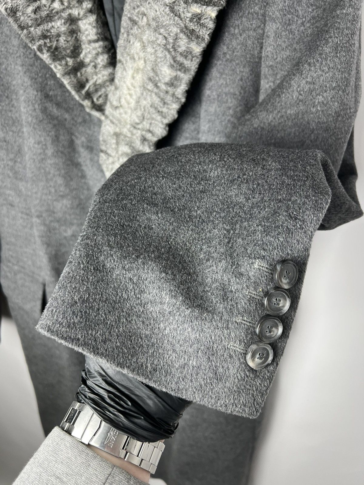 Hugo Boss Vintage streetwear luxury Designer Hugo Boss Wool Coat Sz 50 Size US M / EU 48-50 / 2 - 4 Thumbnail