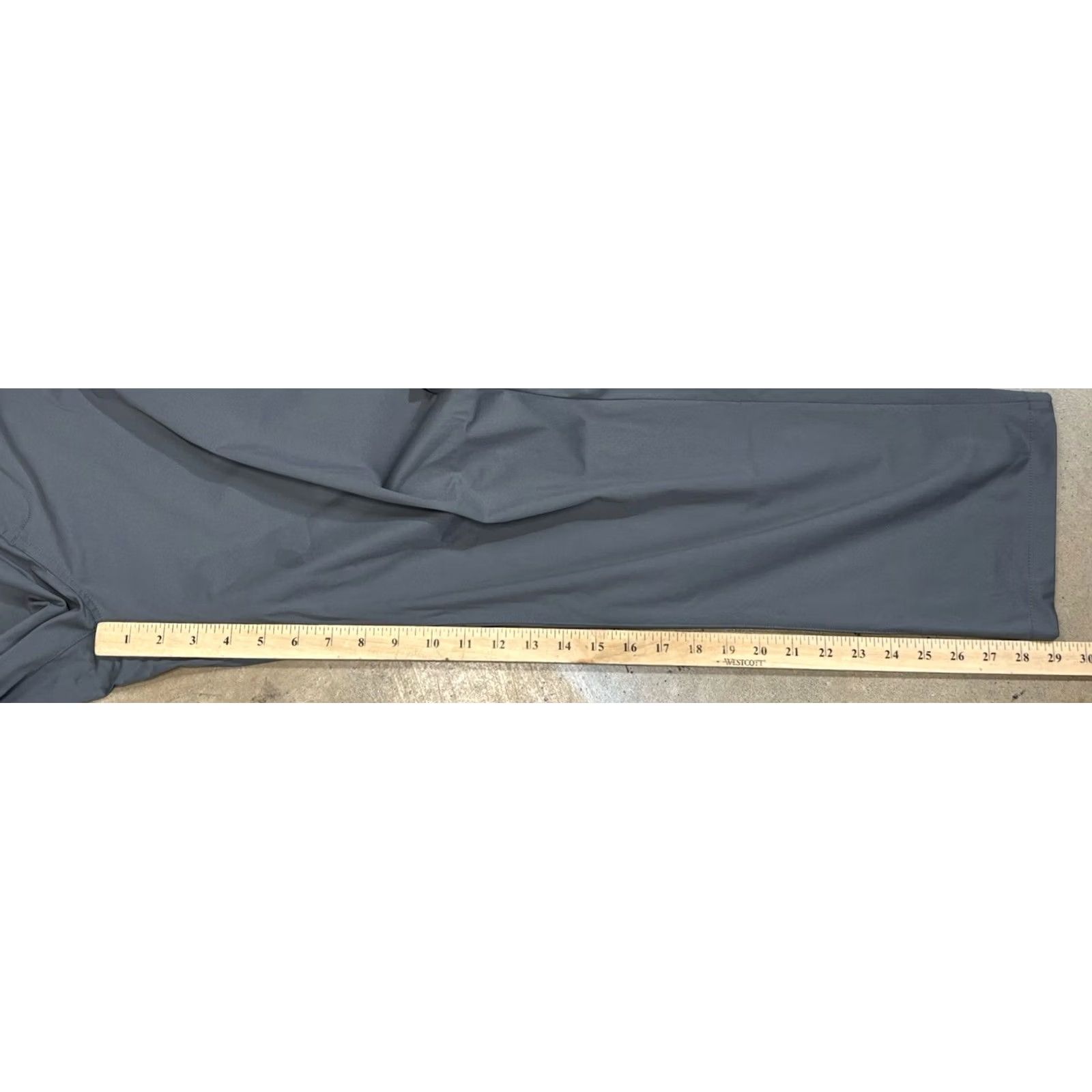 Rhone Rhone Commuter Pants Men 38x29 Gray Stretch Performance City Chino Mens Size US 38 / EU 54 - 8 Thumbnail