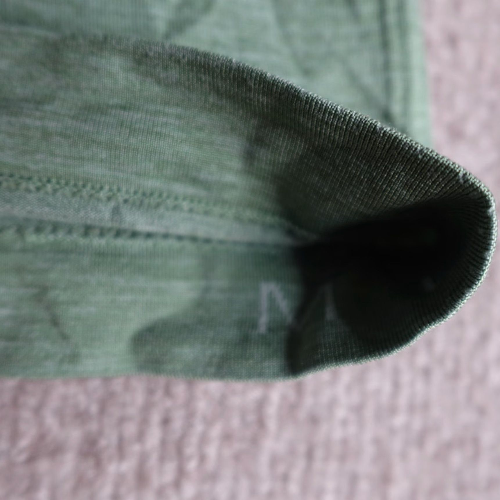 Lululemon Lululemon Mens T-Shirt Athletic Green Solid Metal Vent Tech Raglan Short Sleeve Crew Neck Size US M / EU 48-50 / 2 - 7 Thumbnail