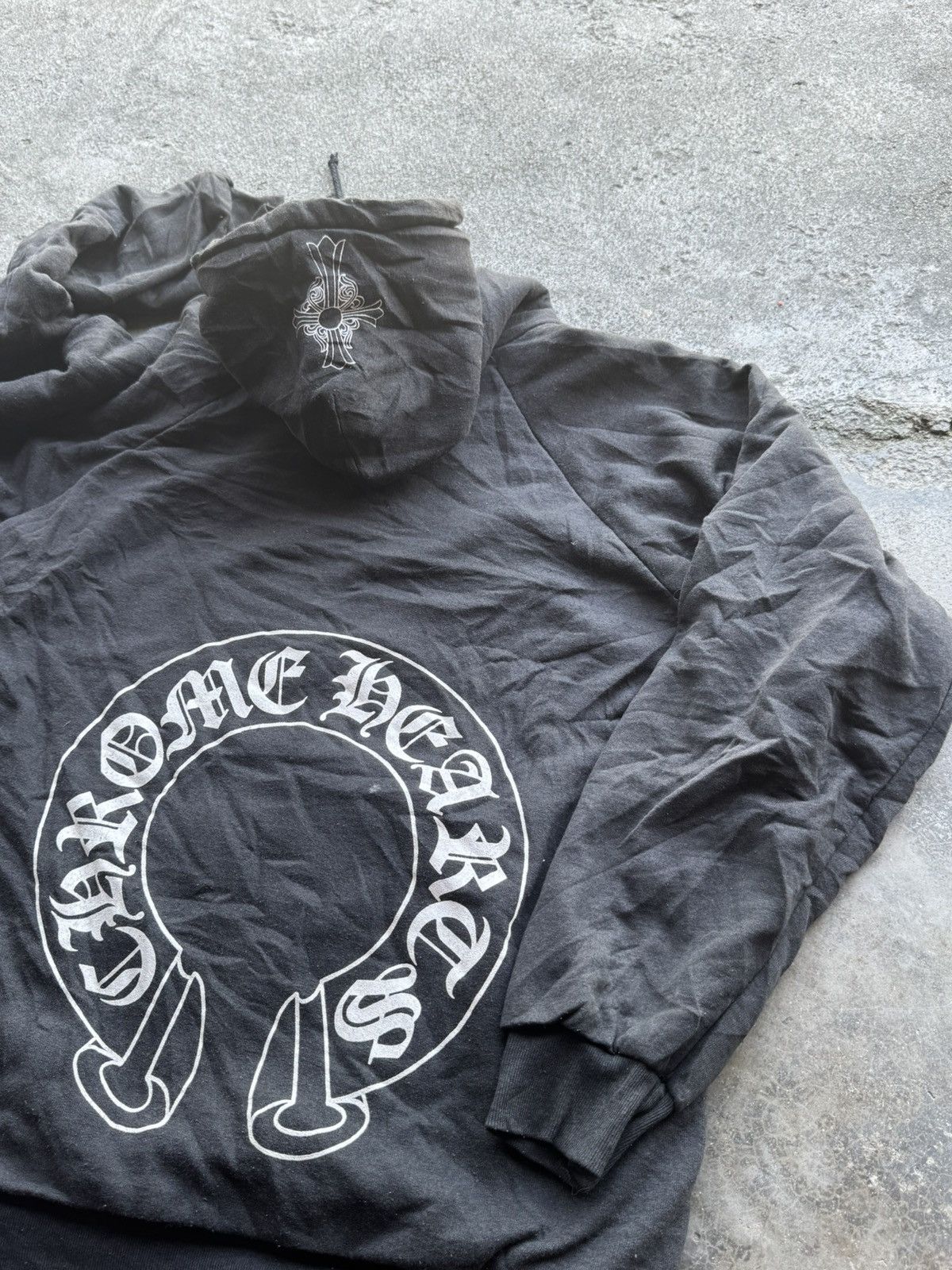 Chrome Hearts Rare Vintage Chrome Heart Hoodie Size US L / EU 52-54 / 3 - 3 Thumbnail