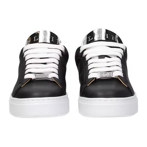Philipp Plein ob1o1e0424 Low Top Sneakers in Black Size US 7 / EU 40 - 3 Thumbnail