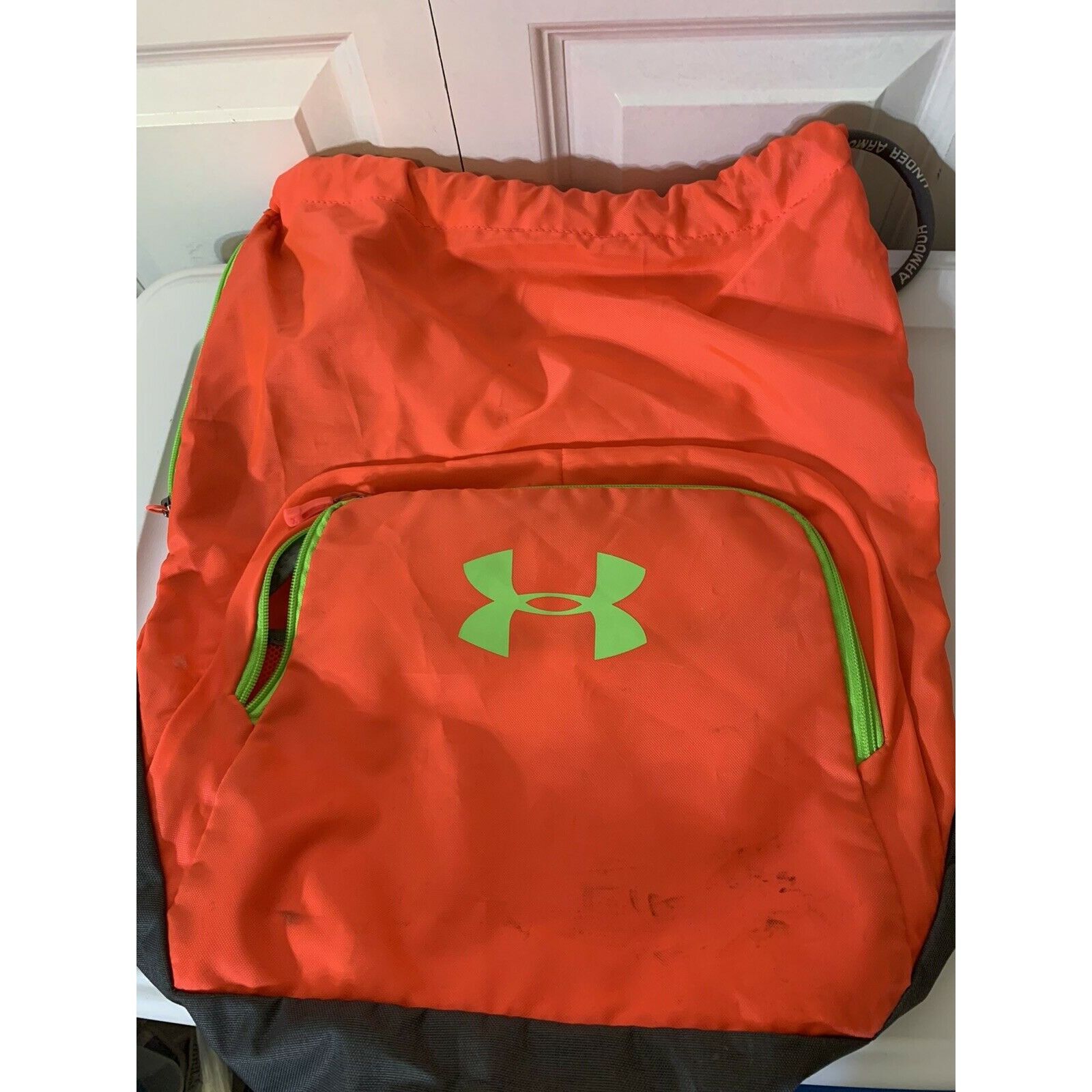 Under Armour Under Armour Bag Orange Sackpack Sling Pack Sinch Bag Size ONE SIZE - 2 Thumbnail