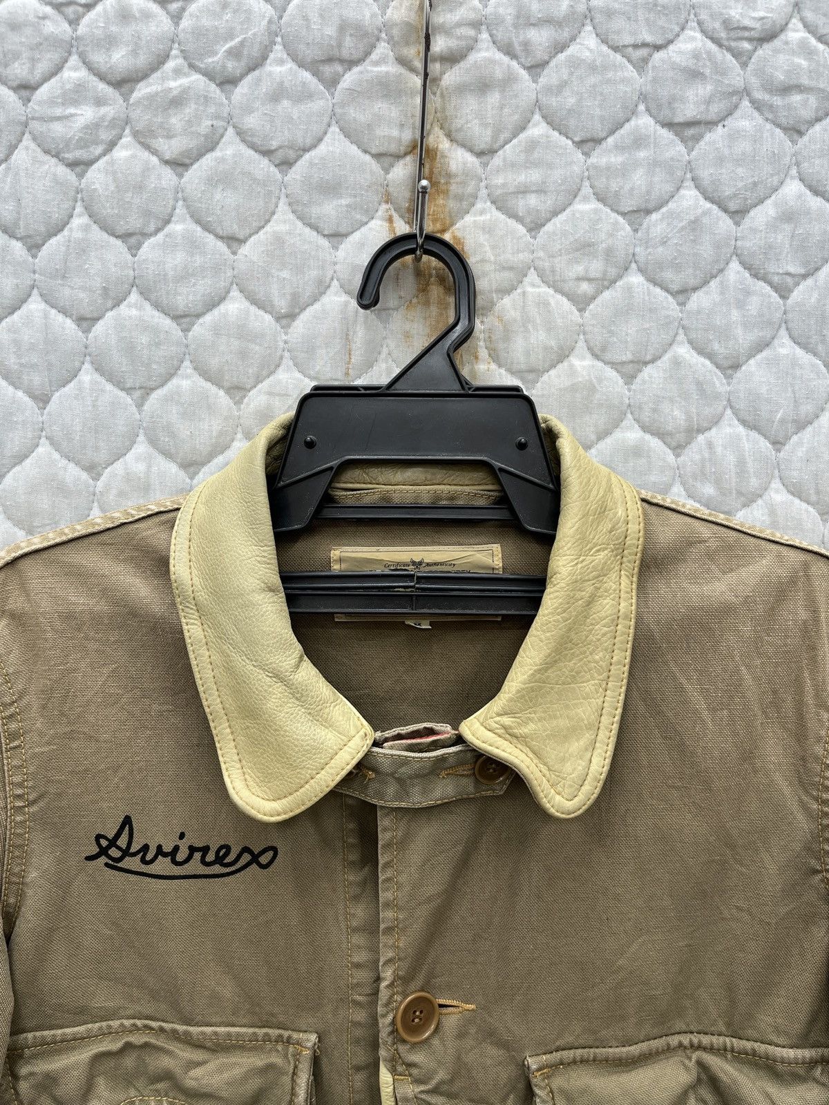 Avirex 🔥🔥🔥STEALS AVIREX MILITARY UTILITY JACKET Size US M / EU 48-50 / 2 - 14 Thumbnail