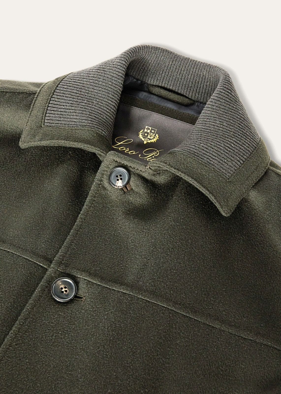 Loro Piana o1srvl11e1124 Blouson Double Overjacket in Green Size US L / EU 52-54 / 3 - 4 Thumbnail