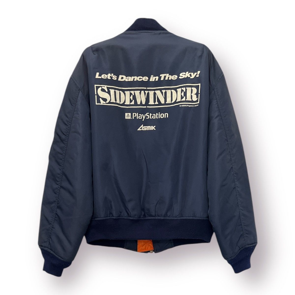 Nintendo 🔥 Bomber 🔥 SIDE WINDER PLAYSTATION Type MA-1 - S Size US M / EU 48-50 / 2 - 10 Thumbnail