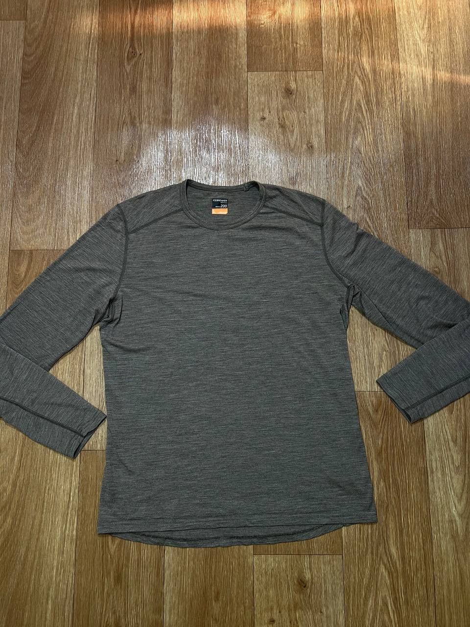 Icebreaker Icebreaker Merino Wool Man’s Beige Bodyfit 200 Sweatshirt Size US L / EU 52-54 / 3 - 6 Thumbnail