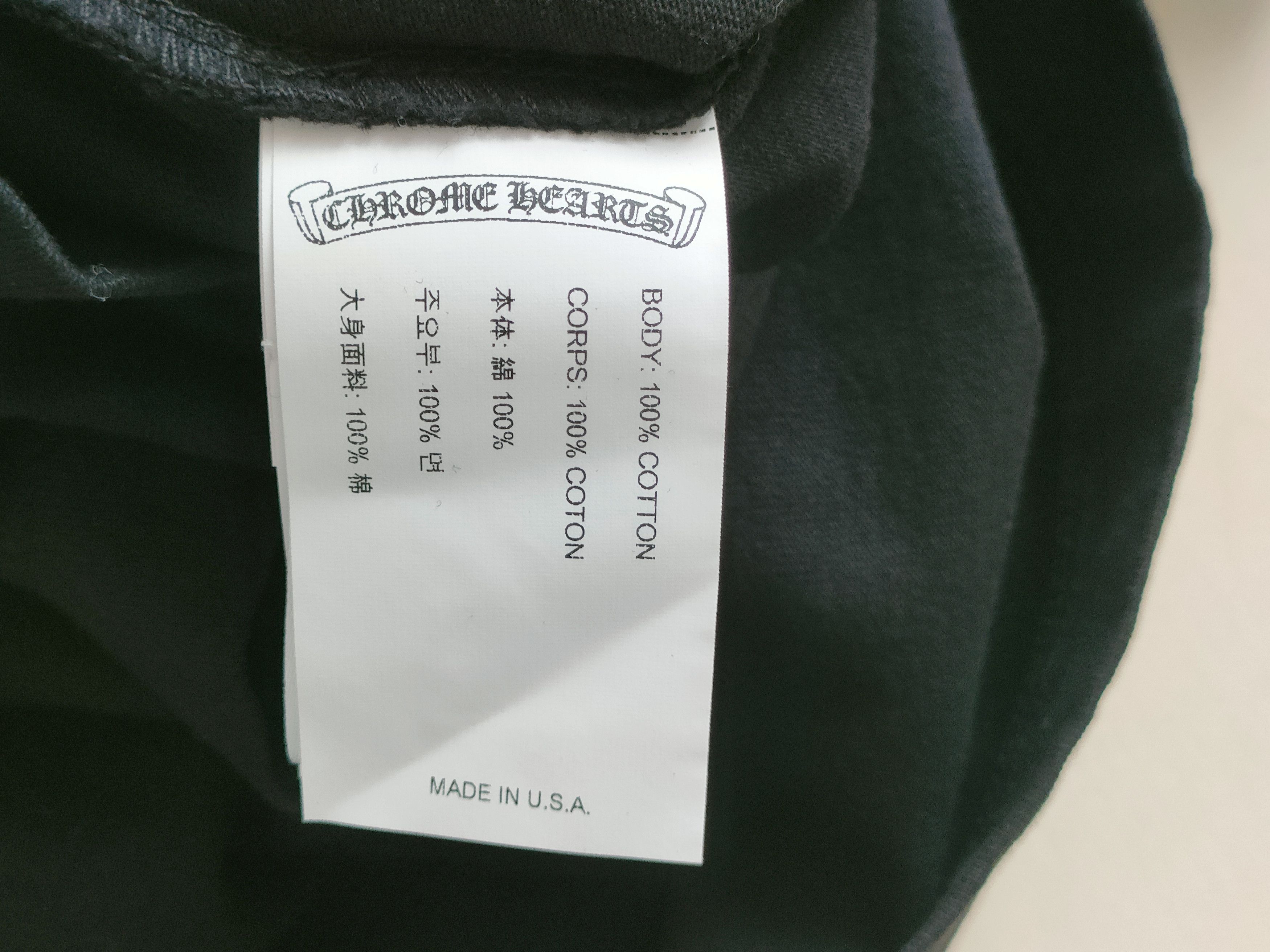 Chrome Hearts Chrome Hearts GRP Pocket Short Sleeve T-Shirt Tee Size US XL / EU 56 / 4 - 6 Thumbnail