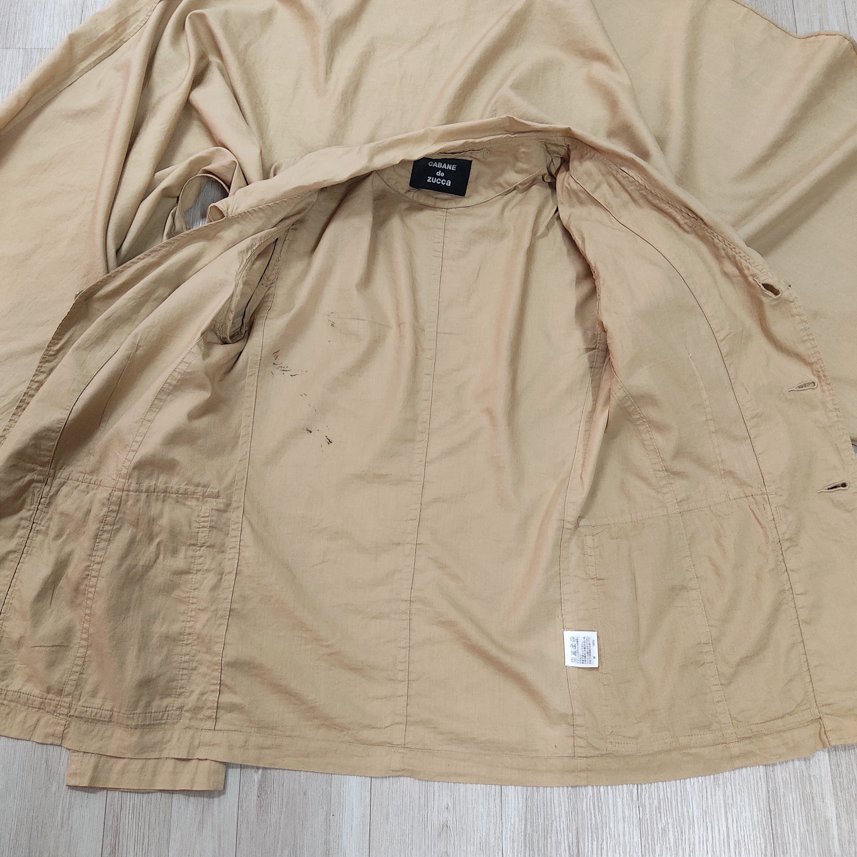 CABANE de ZUCCa × Zucca CABANE de ZUCCA Type ZU01CZ02 Cotton 100 Cape Jacket Size S / US 4 / IT 40 - 9 Thumbnail