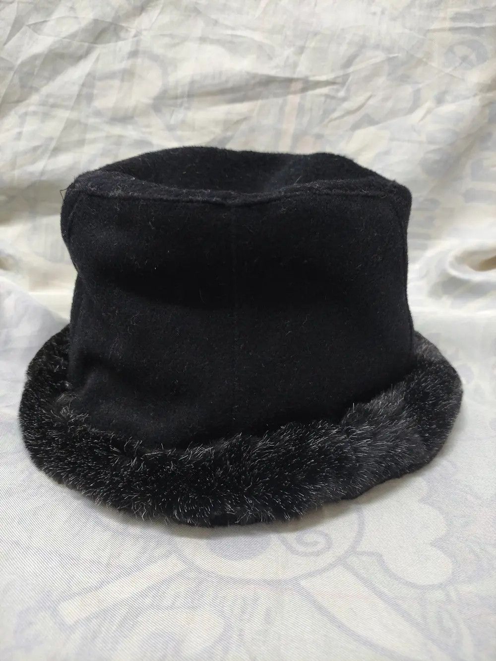 Renoma × Vintage RENOMA PARIS VINTAGE FUR BUCKET HAT Size ONE SIZE - 4 Thumbnail