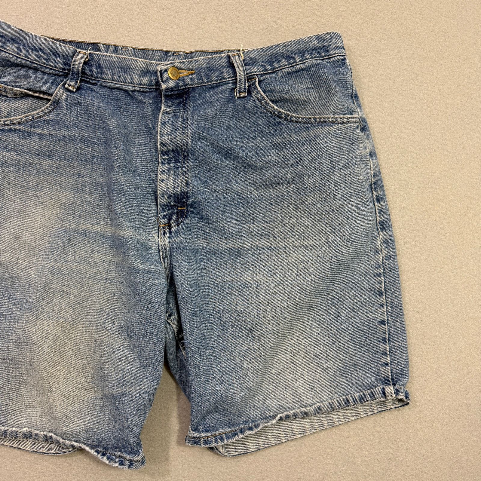 Wrangler Vintage Wrangler Jean Shorts Men's 38 Blue 10" Inseam Jorts Size US 38 / EU 54 - 3 Thumbnail