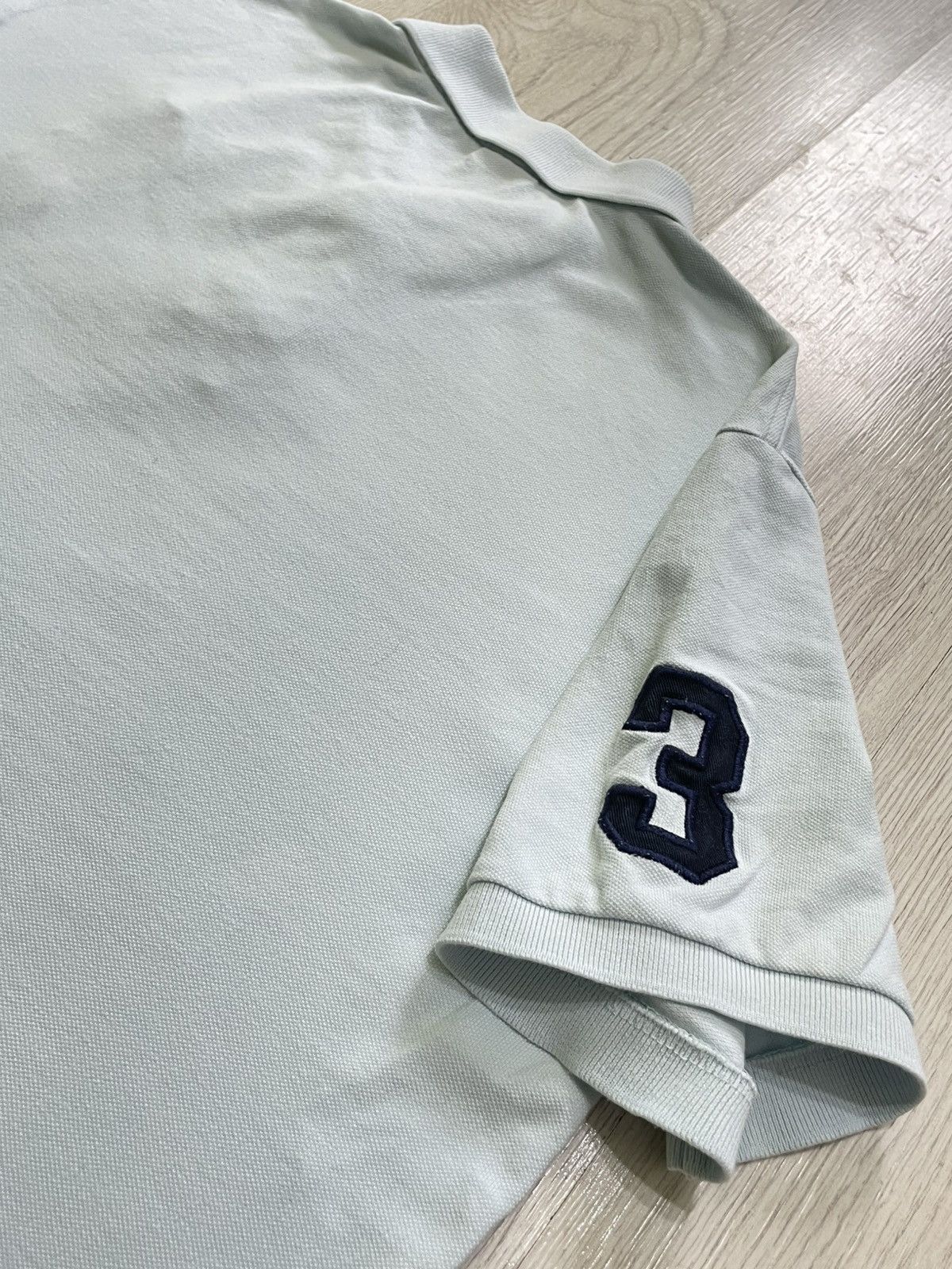 Polo Ralph Lauren Chief Keef Polo Ralph Lauren Vintage Big Pony Light Blue Size US XXL / EU 58 / 5 - 9 Thumbnail