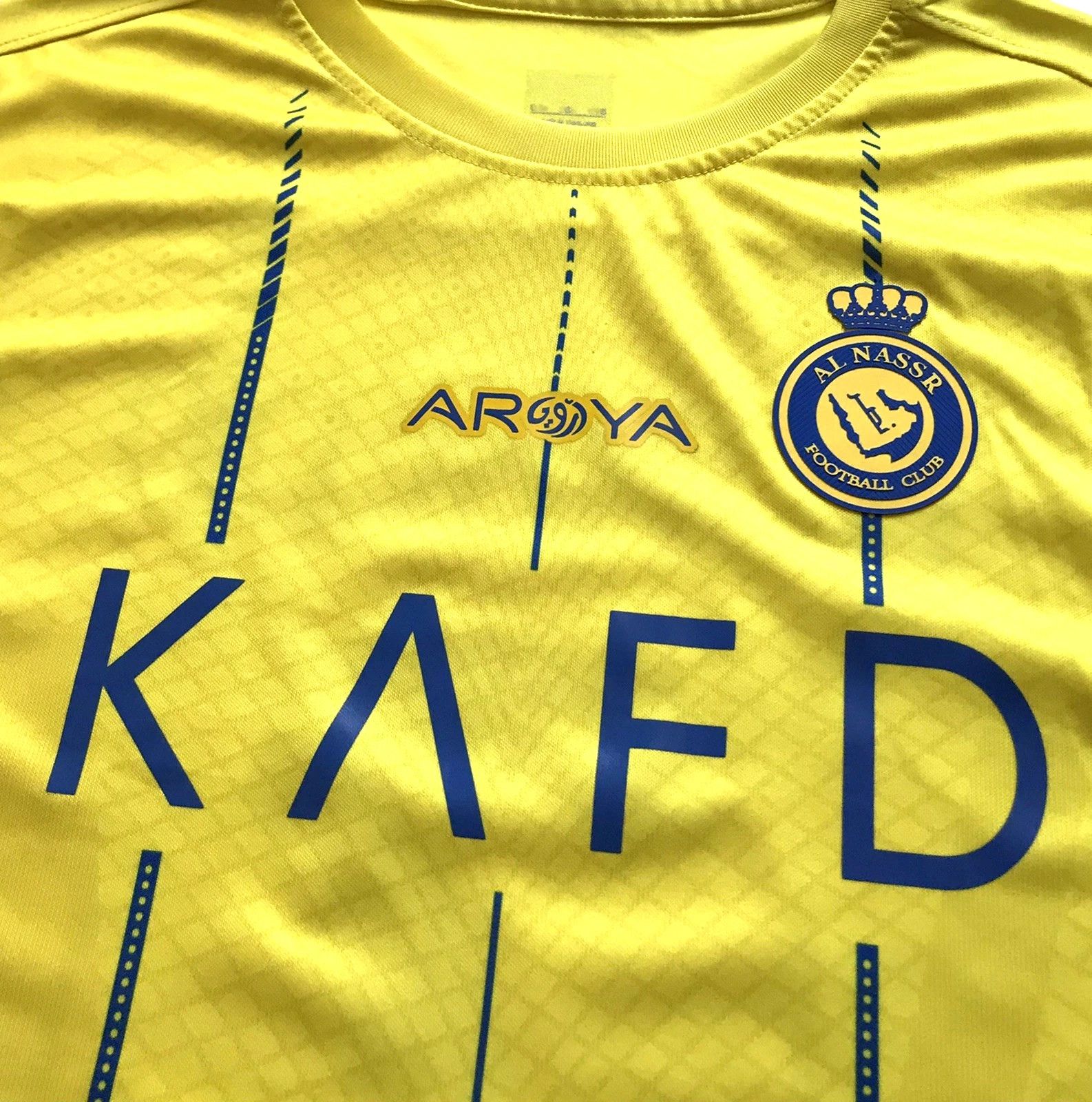 Other Ronaldo #7 Al Nassr 23/24 Home Soccer Shirt Size L Size US L / EU 52-54 / 3 - 4 Thumbnail
