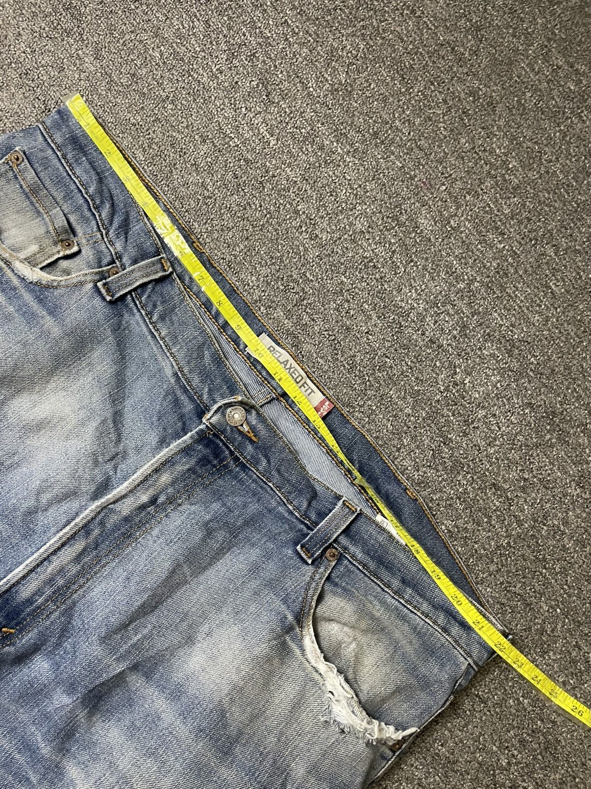 Levi's × Vintage LEVIS 550 Relaxed Fit Jeans (106) Size US 44 / EU 60 - 7 Thumbnail