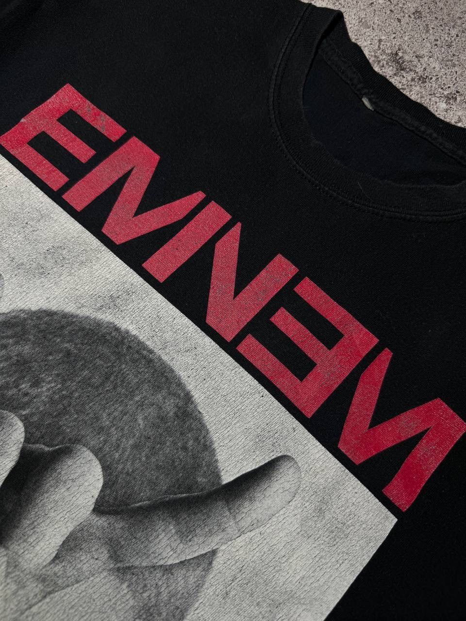 Band Tees × Eminem × Vintage Eminem Vintage Black Printed T-shirt streetwear Size US M / EU 48-50 / 2 - 5 Thumbnail