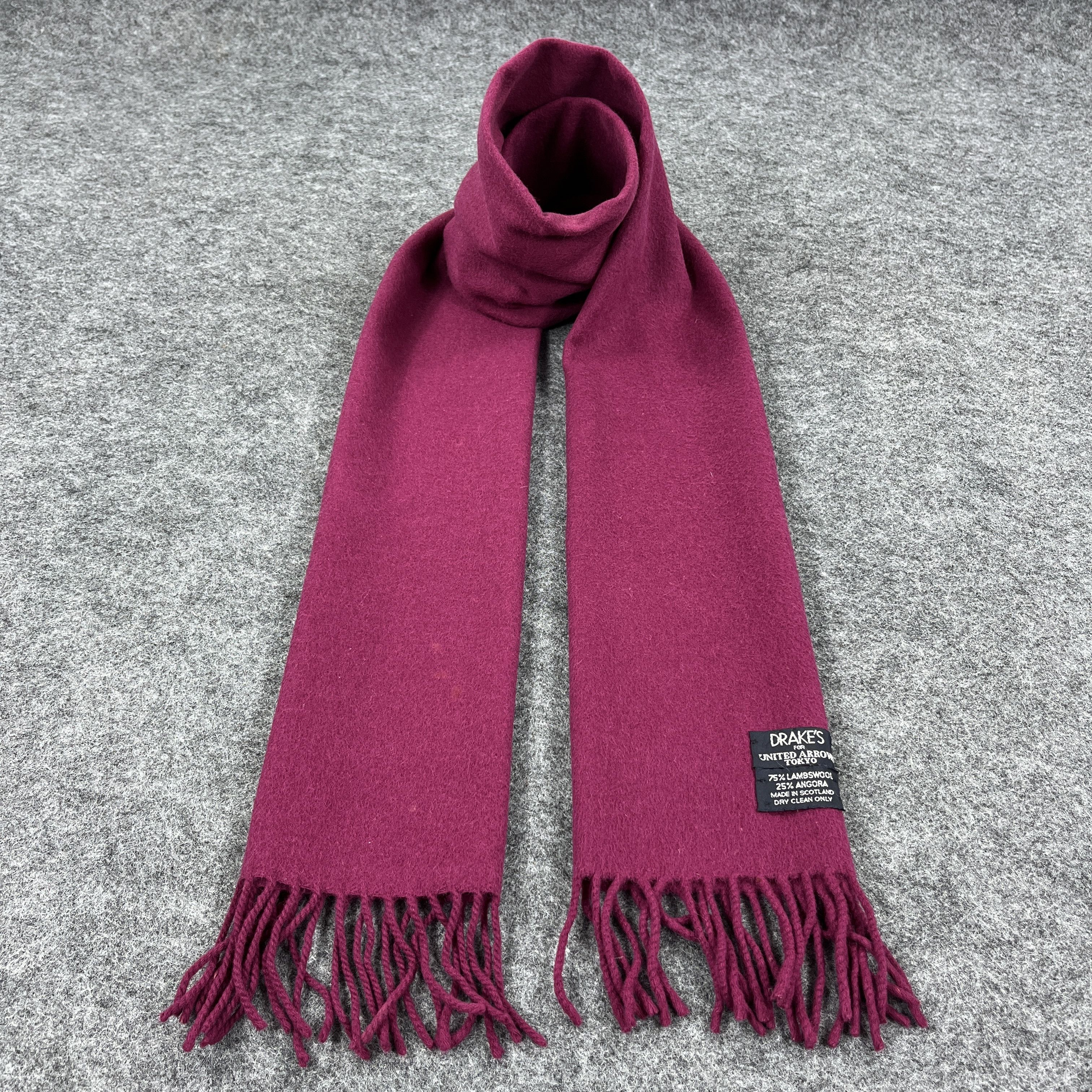 Drake's × United Arrows Drake Scarf / Muffler / Neckwear T1042 Size ONE SIZE - 1 Thumbnail