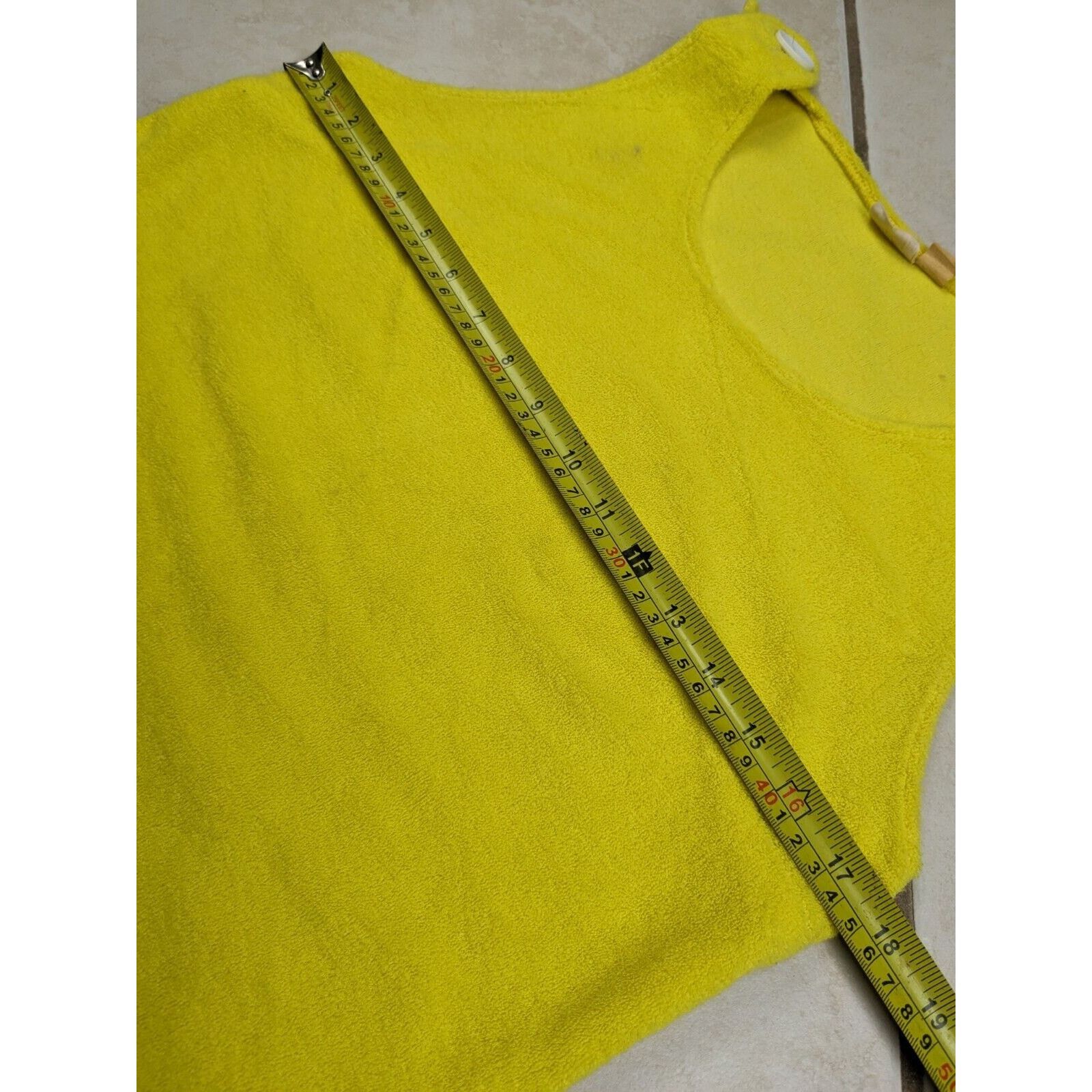 Other Vtg 60s Cole Of California Beach Pool Coverup Terry Cloth Size M / US 6-8 / IT 42-44 - 7 Thumbnail