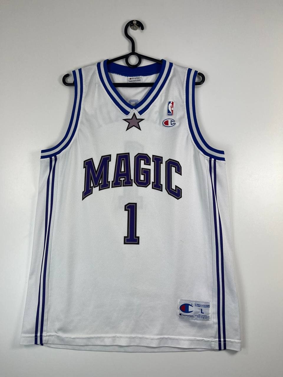 Champion Orlando Magic Classic Basketball #1 Jersey Champion Size L Size US L / EU 52-54 / 3 - 1 Thumbnail