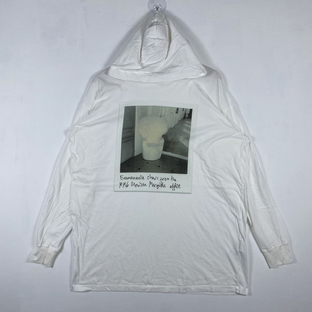 MM6 MM6 MAISON MARGIELA POLAROID LONGSLEEVE HOODIE Size US XS / EU 42 / 0 - 2 Thumbnail