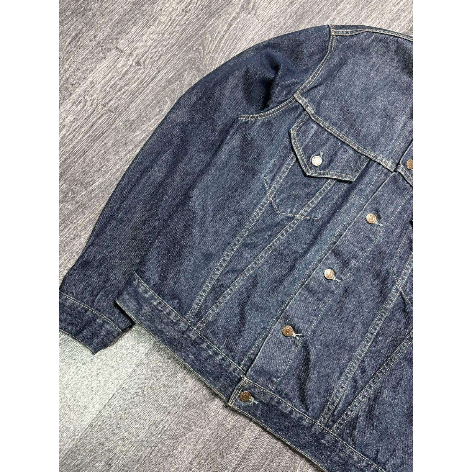 Levi's Vintage 90s Levi's Trucker Denim Jacket Size US XL / EU 56 / 4 - 3 Thumbnail