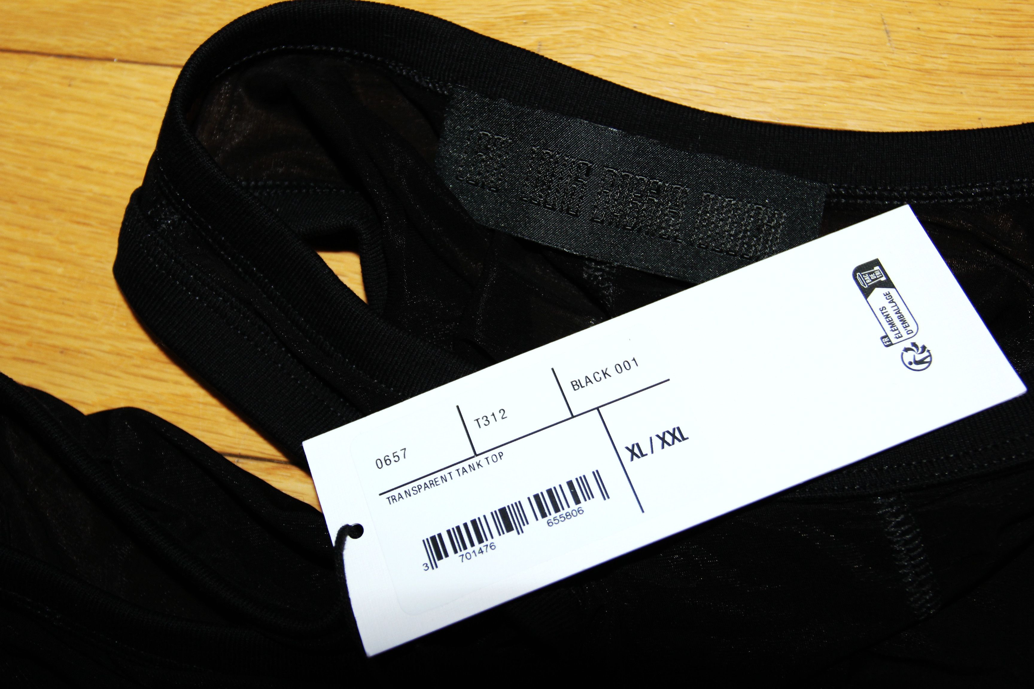 LGN LOUIS GABRIEL NOUCHI BNWT AW25 LGN LOUIS GABRIEL NOUCHI TRANSPARENT TANK TOP XL Size US XL / EU 56 / 4 - 8 Thumbnail