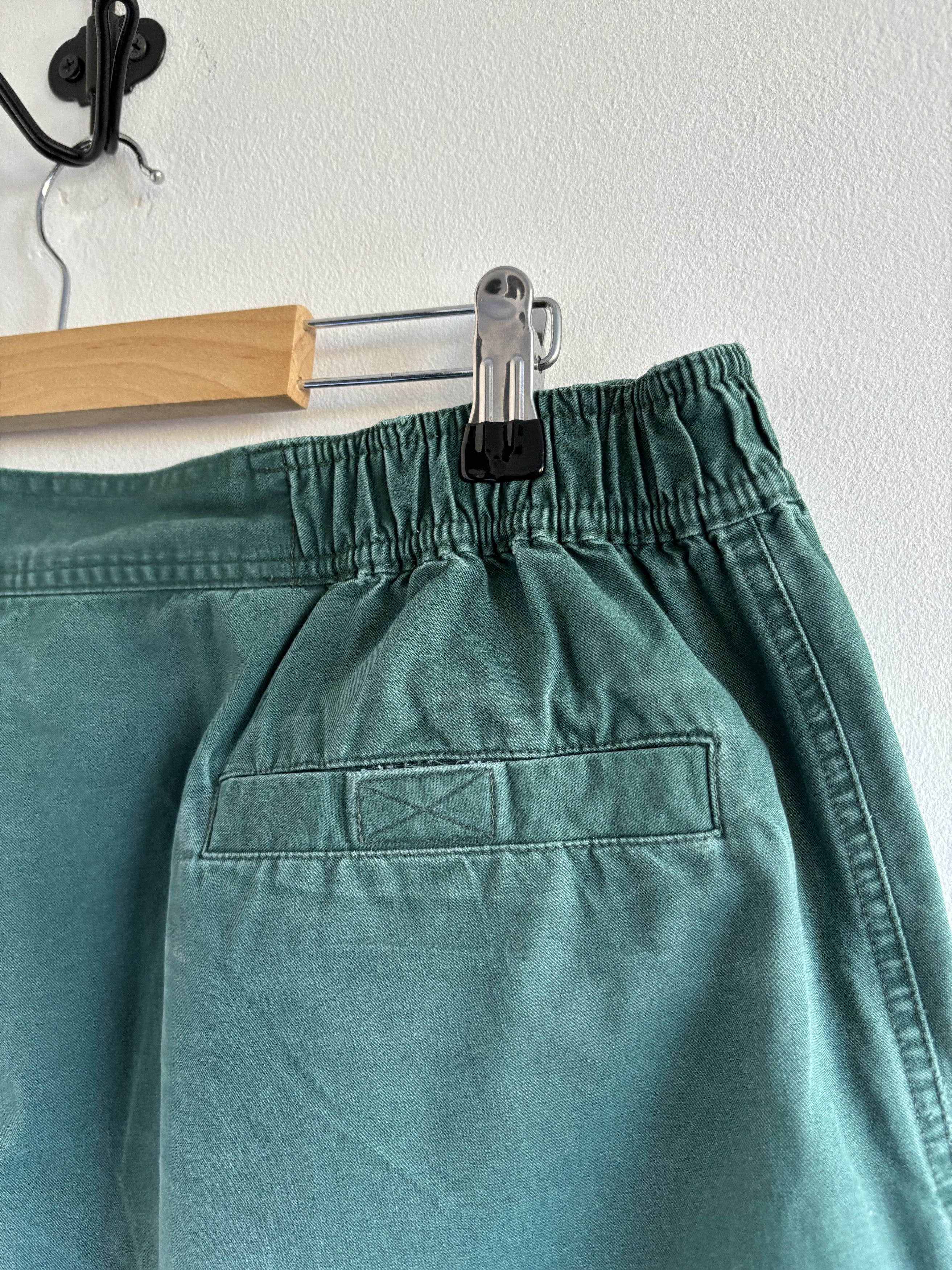 Gant × Vintage Vintage Washed Cotton Pant Green Shorts Size US 36 / EU 52 - 6 Thumbnail