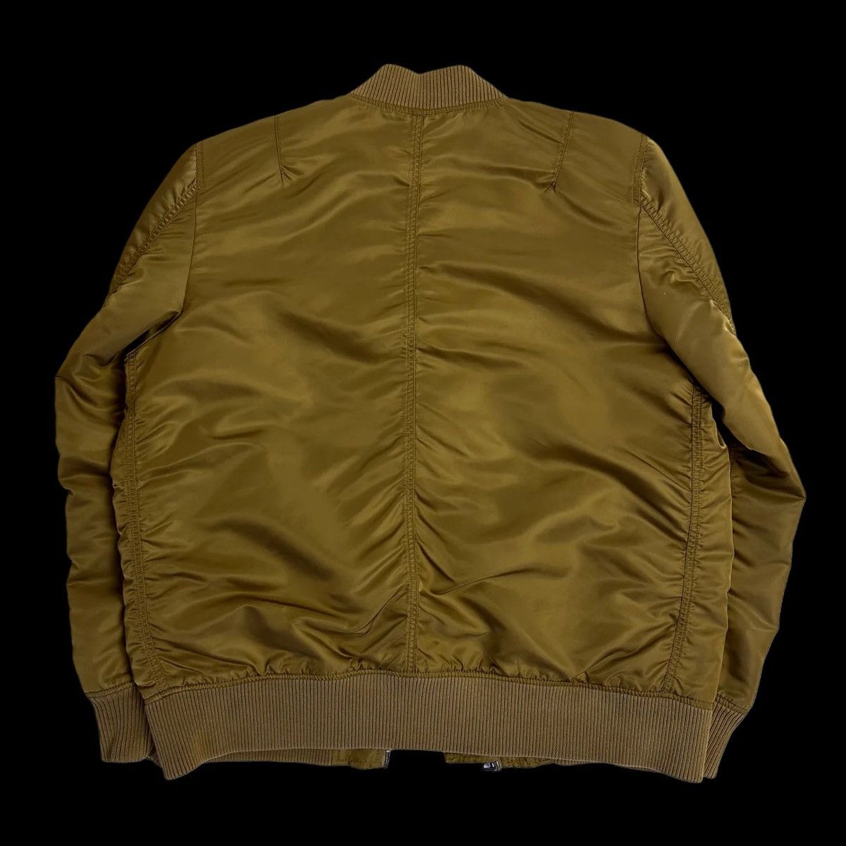 Supreme 2014 supreme blood chit ma-1 bomber jacket satin gold RARE Size US L / EU 52-54 / 3 - 5 Thumbnail