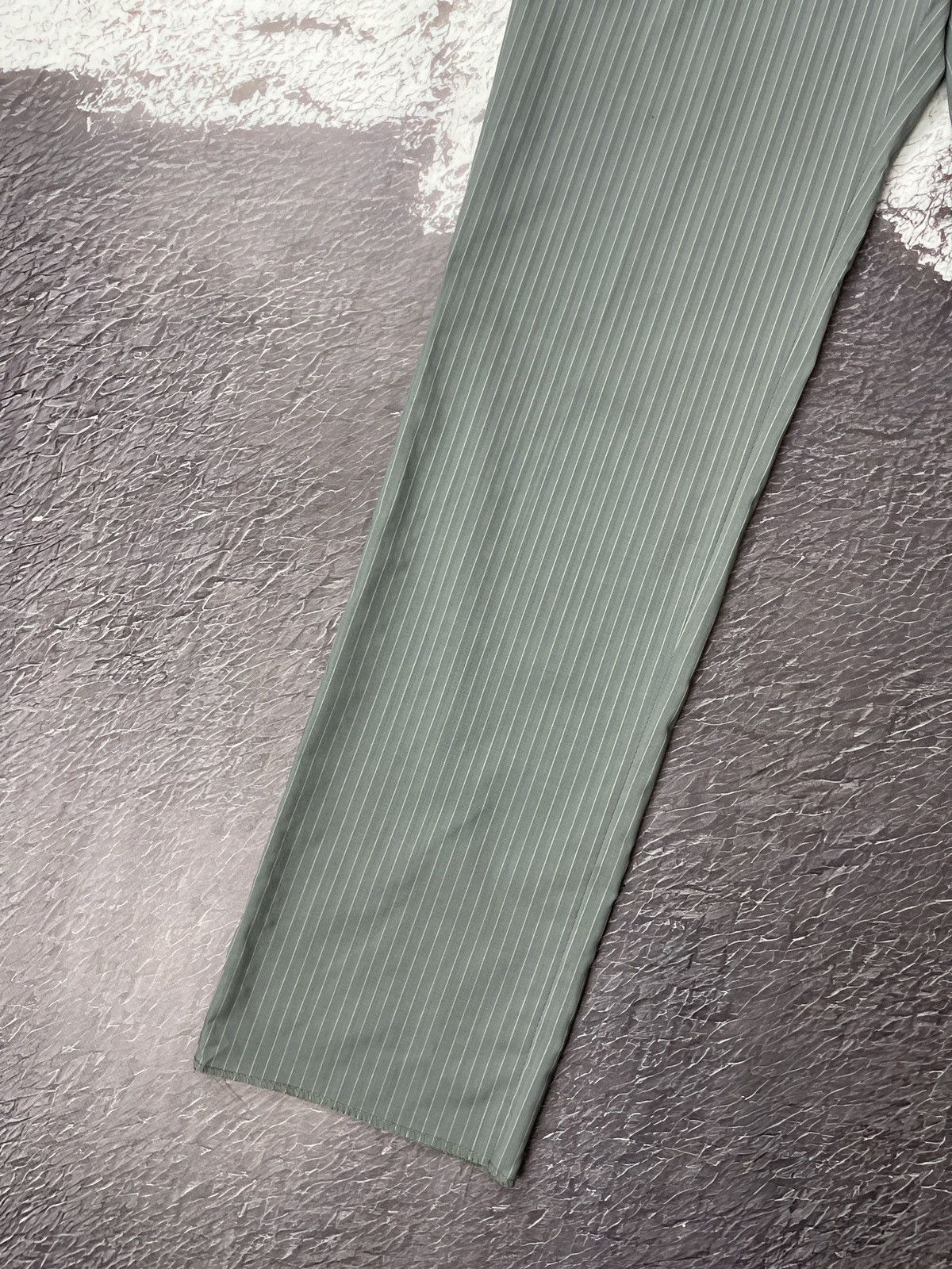 Versace Versace Collection grey striped wool casual pants Size US 32 / EU 48 - 5 Thumbnail