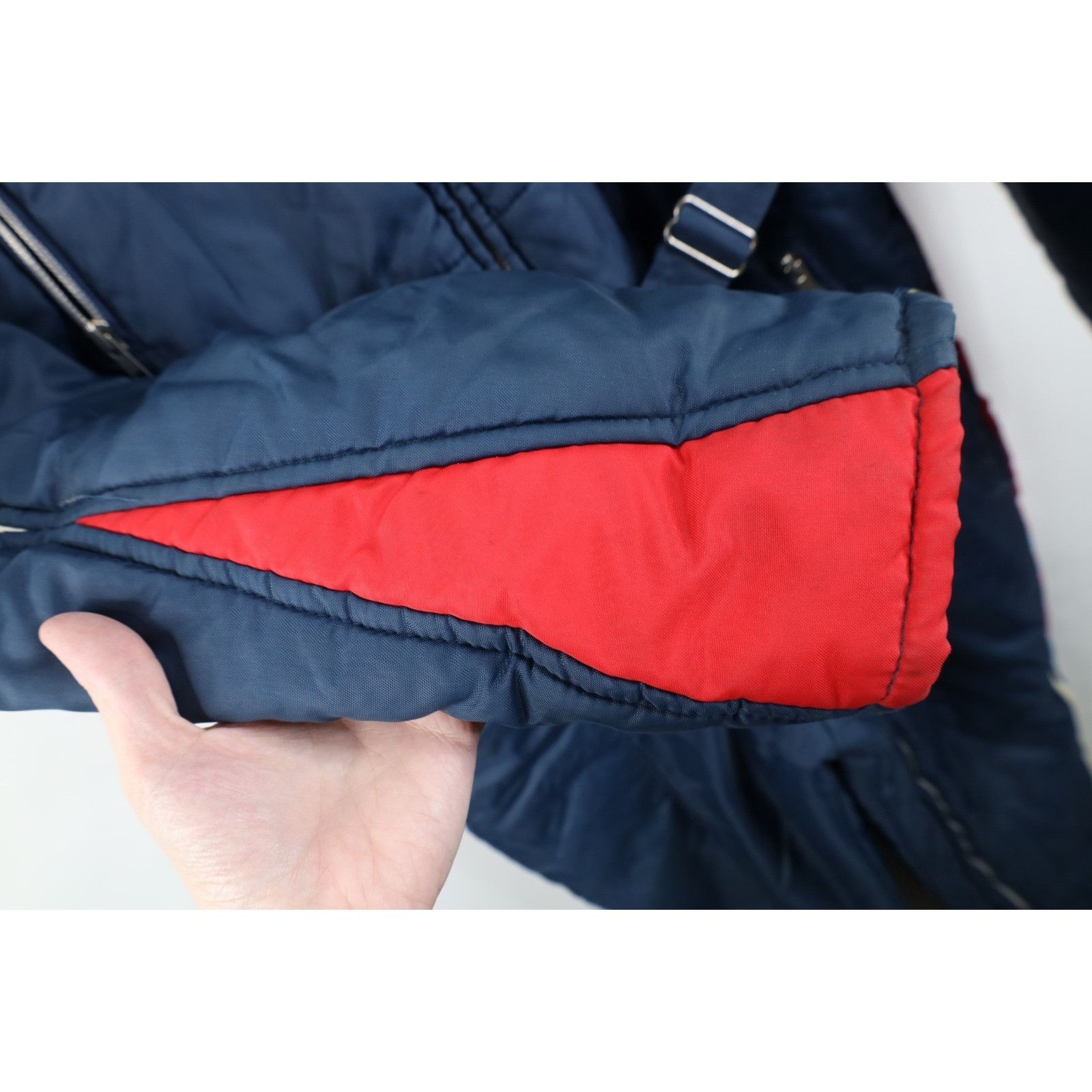 Vintage Vintage 70s Streetwear Hooded Snowmobile Snow Suit Size US L / EU 52-54 / 3 - 8 Thumbnail