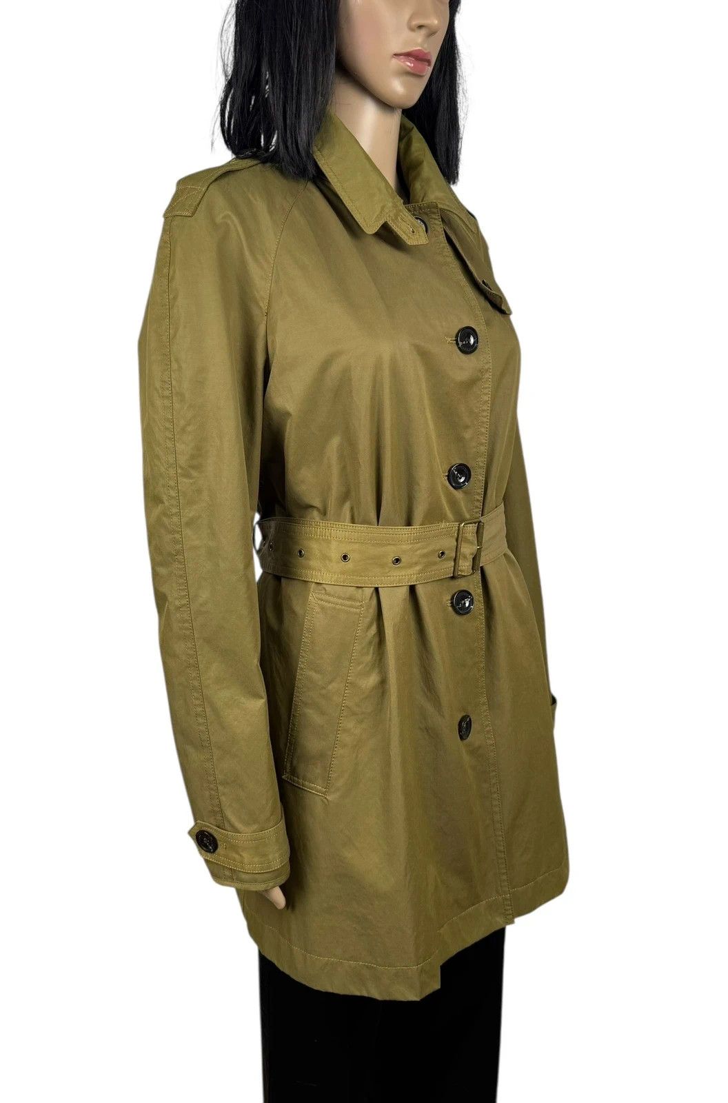 Burberry Burberry Brit Utility Trench Coat Belted Lined size UK12 Size M / US 6-8 / IT 42-44 - 4 Thumbnail