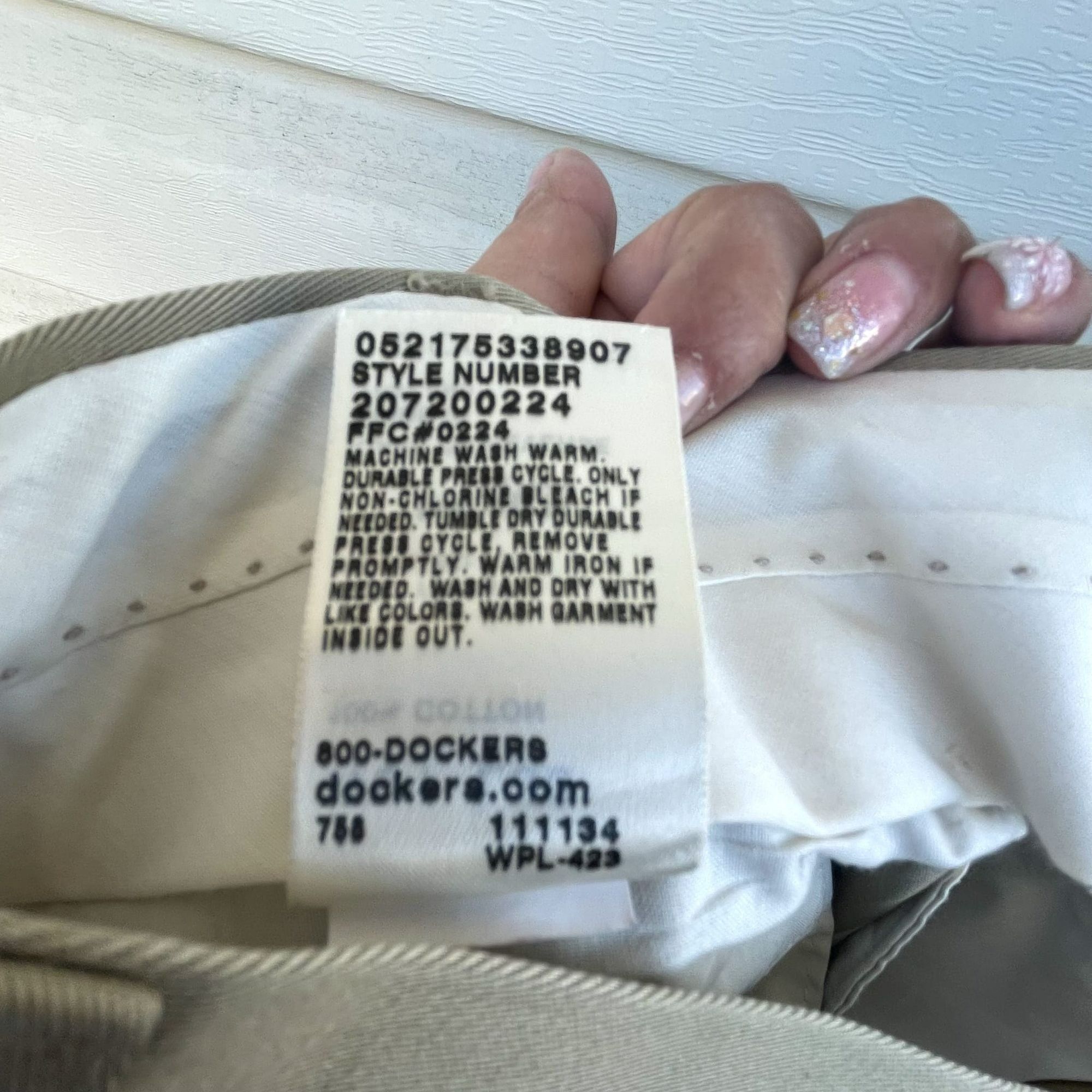 Dockers ⭐Dockers Premium Sz 31*30 Men's Never Iron Chino formal Pant Size US 31 - 6 Thumbnail