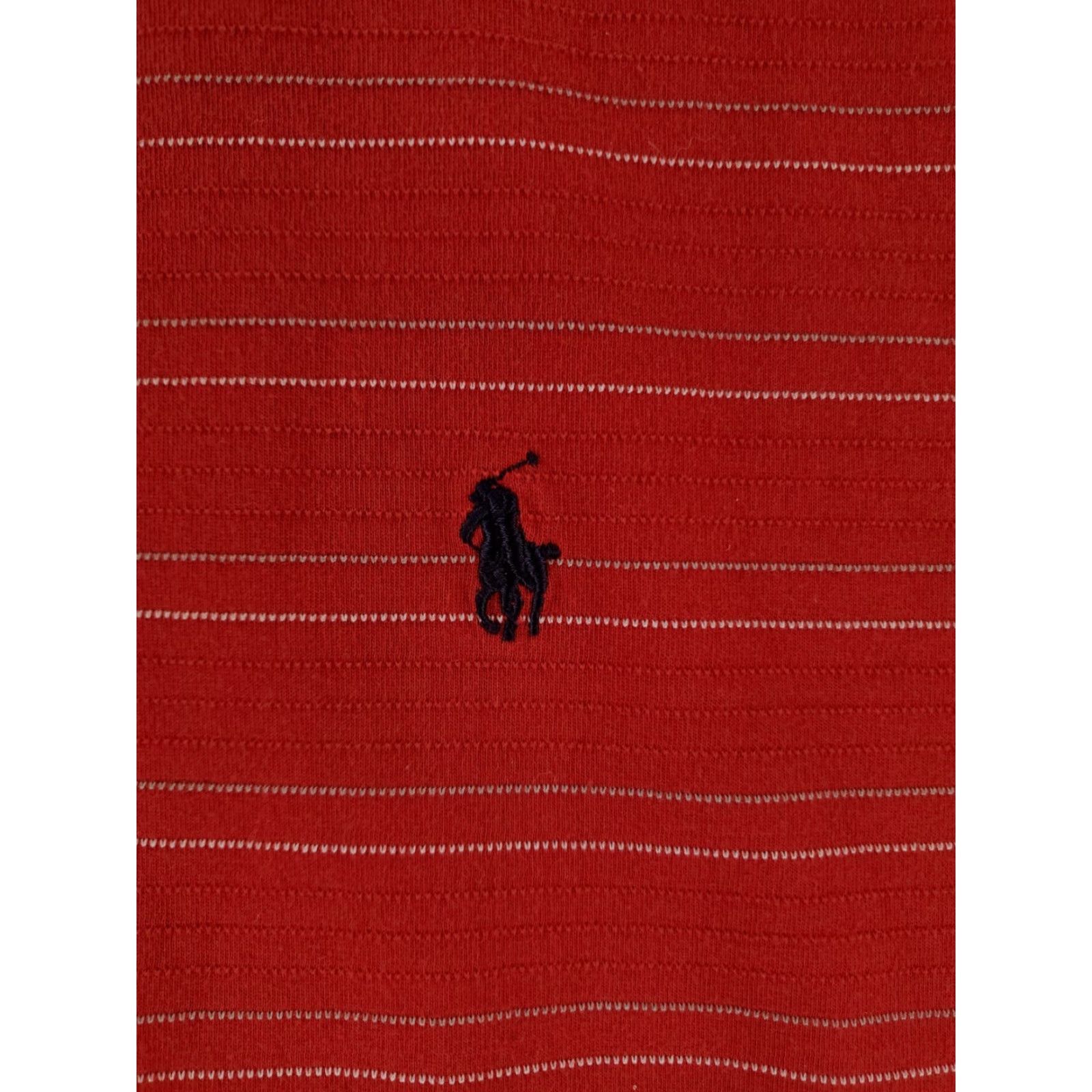Ralph Lauren Ralph Lauren Shirt Polo VTG 70s 80s Red Short Sleeve Embroidered Stripe Mens XXL Red, Ralph Lauren, Polo, VTG, 2XL, Mens Size US XXL / EU 58 / 5 - 3 Thumbnail