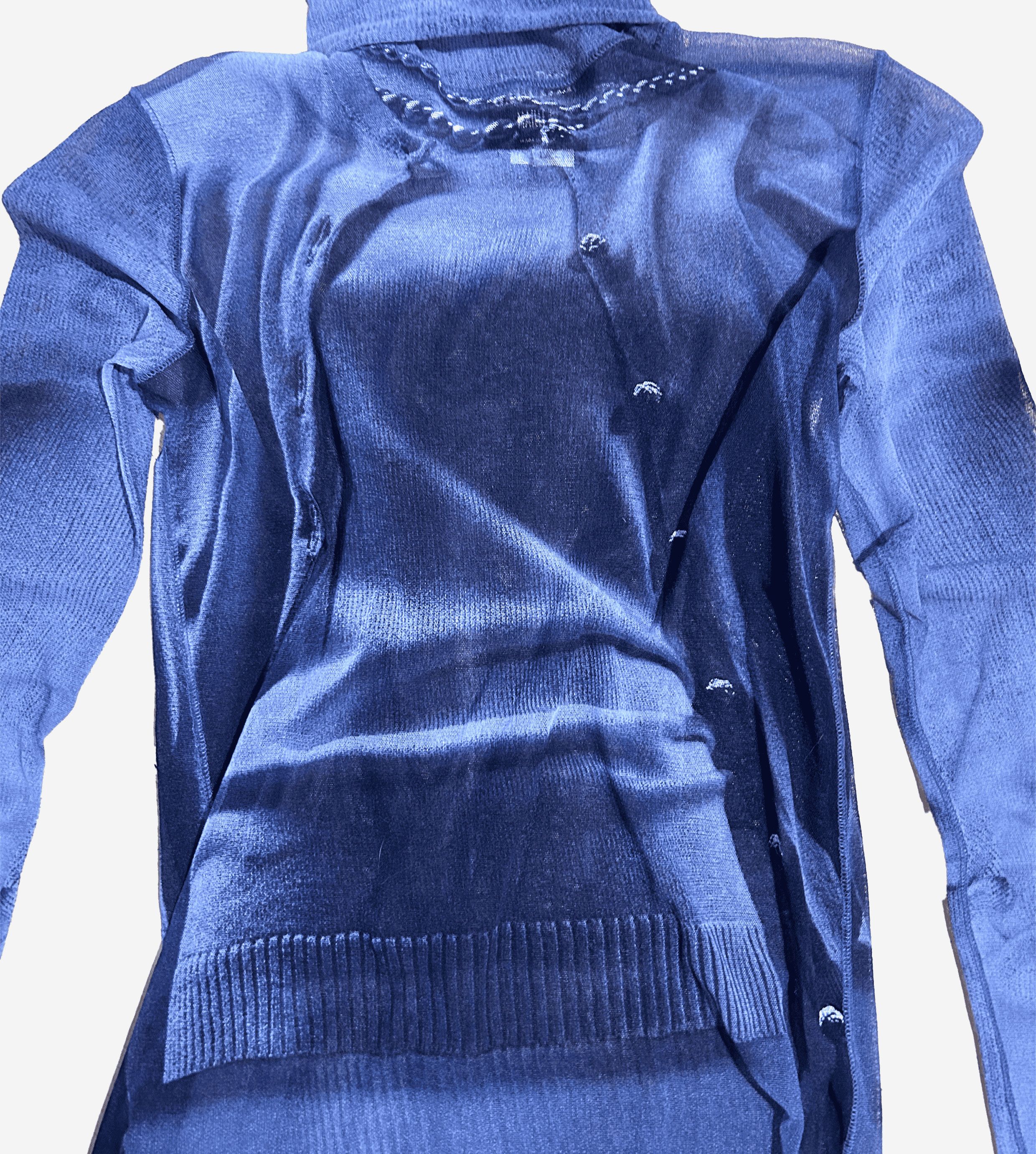 Jean Paul Gaultier Jean Paul Gaultier Trompe l’Oeil Mesh Top Size L / US 10 / IT 46 - 2 Thumbnail