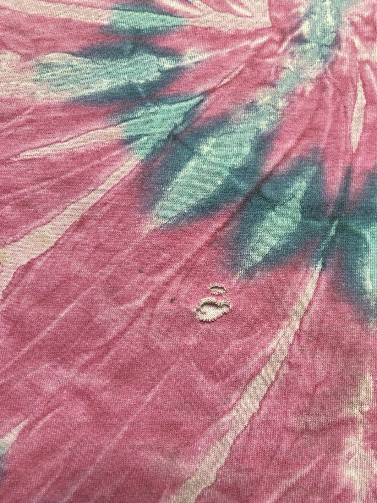 Vintage 90s t shirt tie dye spiral hippie cotton Jerzees mens XL Size US XL / EU 56 / 4 - 3 Thumbnail