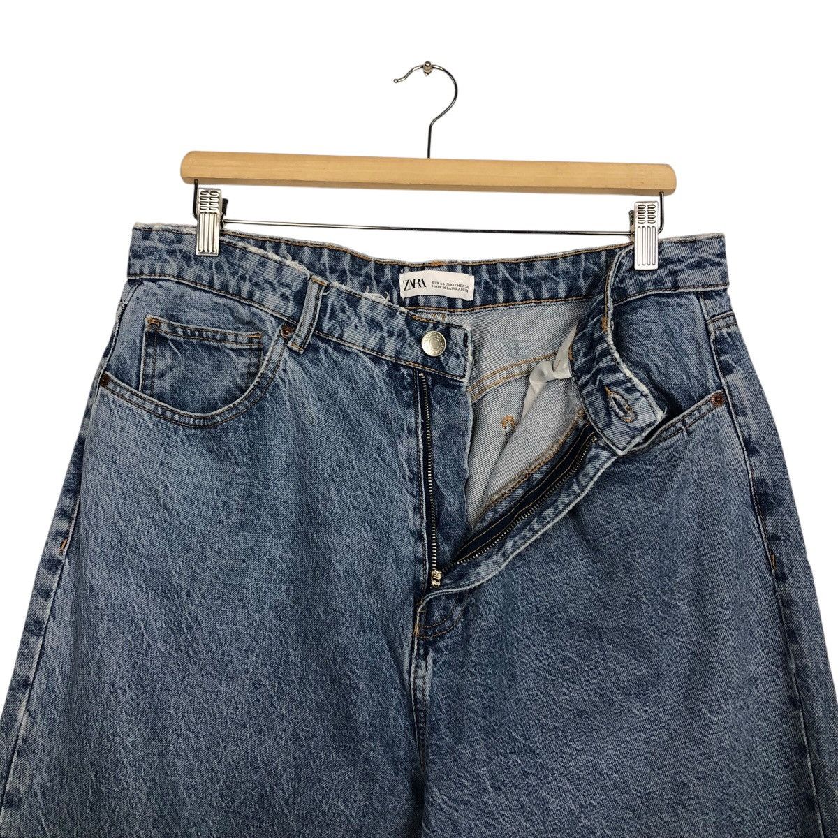 Japanese Brand 📌Vintage Denim Jeans Zara Ballon Design Issey Miyake Size 34" / US 12 / IT 48 - 17 Thumbnail
