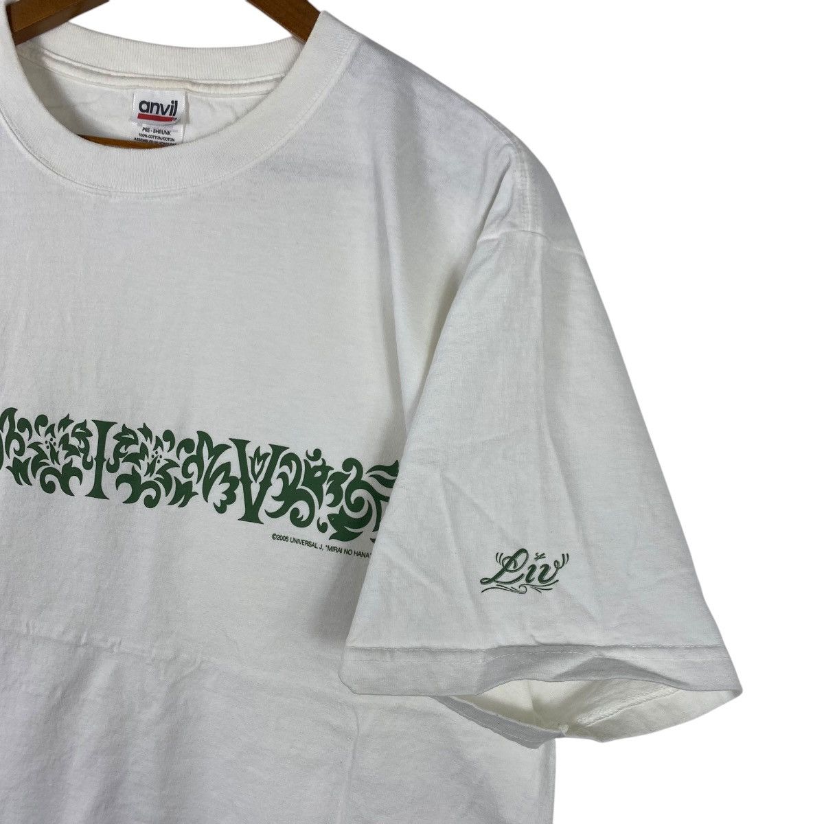 Vintage Vintage 2005 LOVE LIVE Mirai No Hana School Idol Tee Shirt Size US M / EU 48-50 / 2 - 4 Thumbnail
